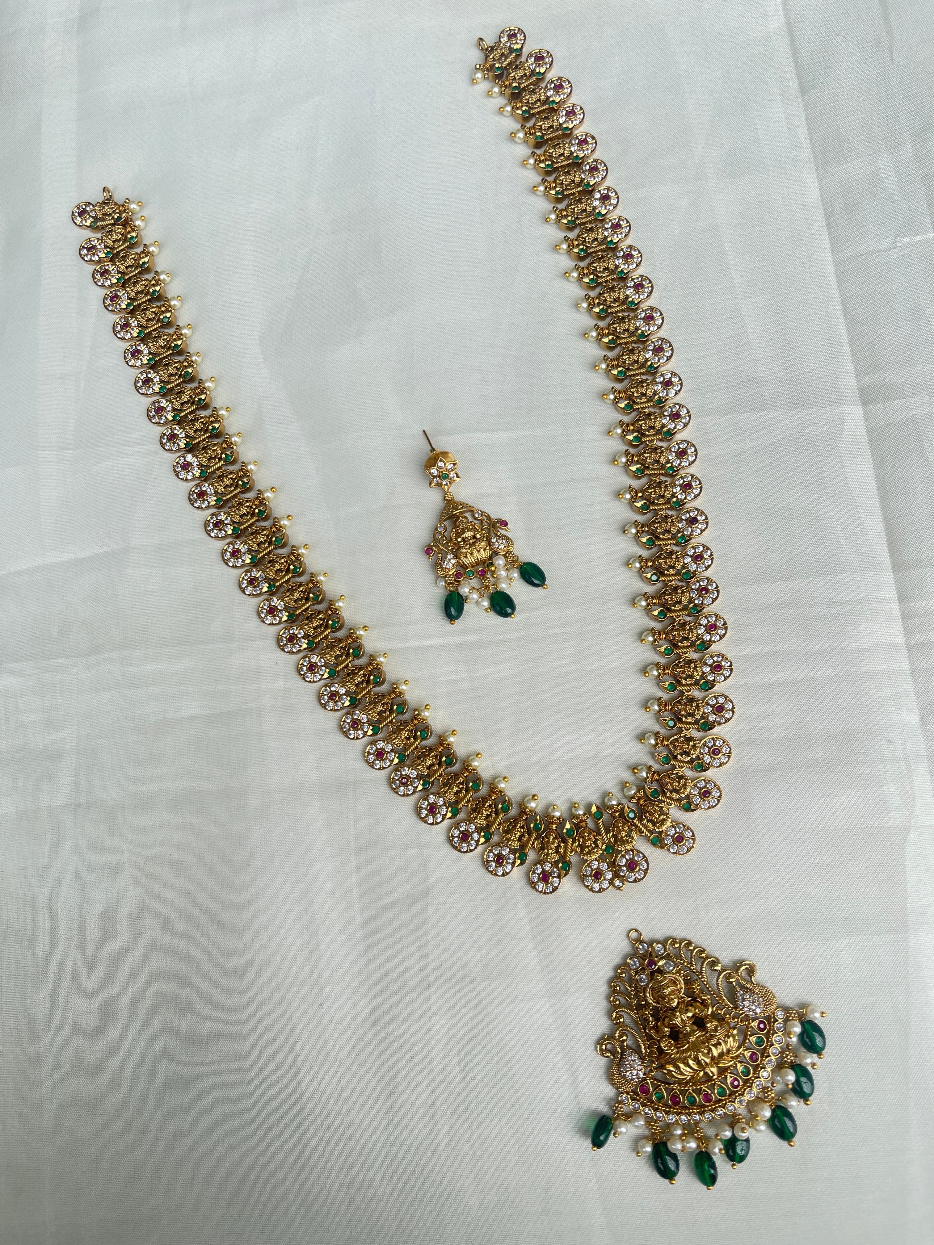 Lh1579 bottumala detachable pendant haram