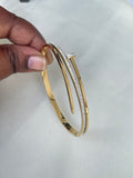 3 lines stone bracelet AB1607