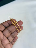 KD016 micro gold kids adjustable bangles