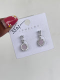 Silver earrings Color won't fade
