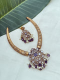 Ns266 purple beads uncuts kante