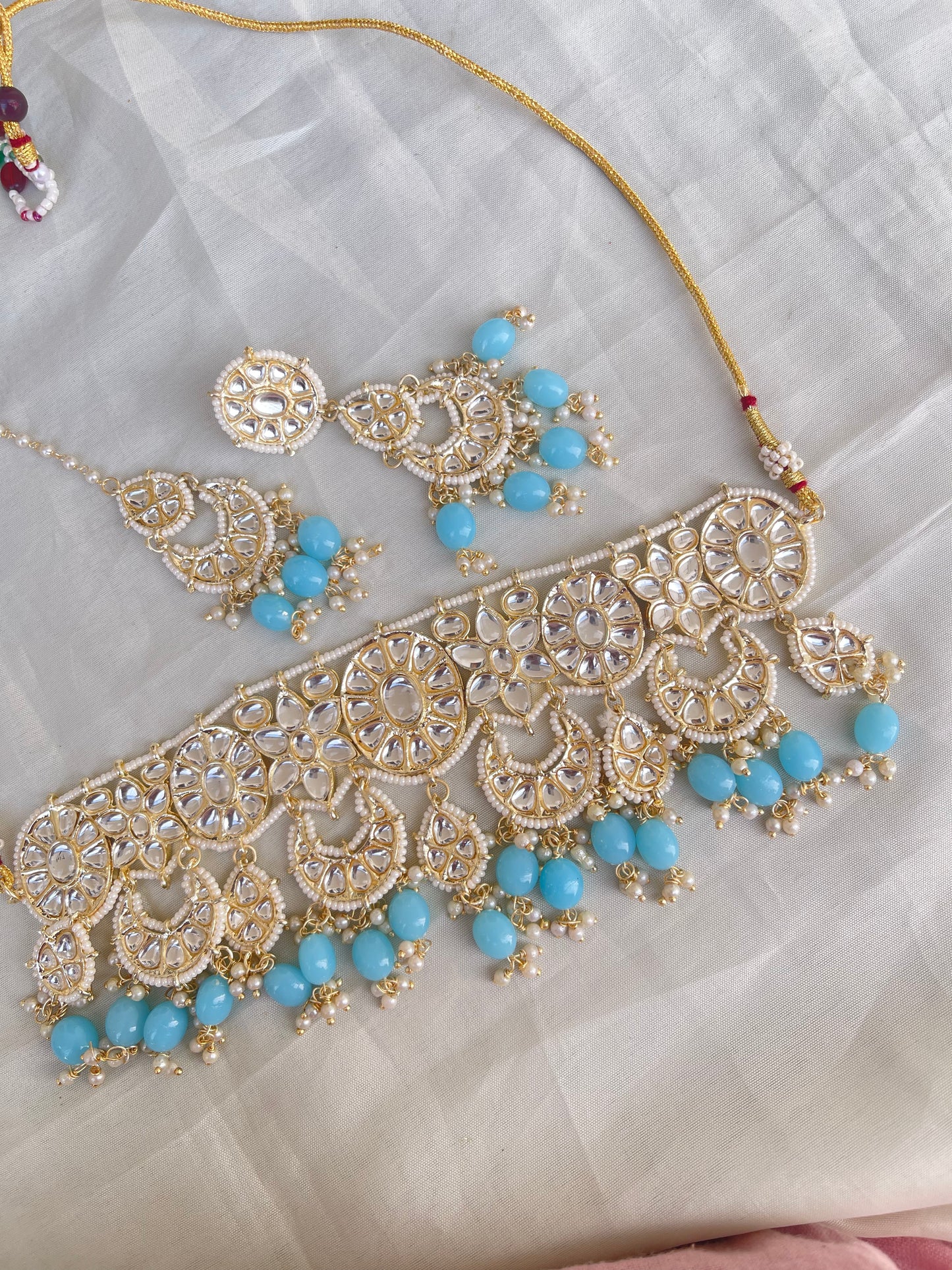 Heavy Meenakari neckset