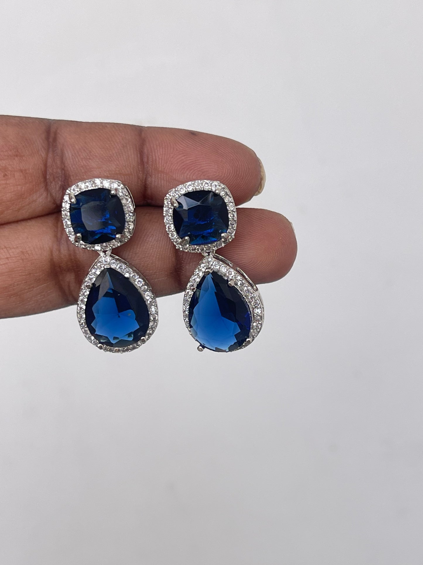 Small drop Western earrings