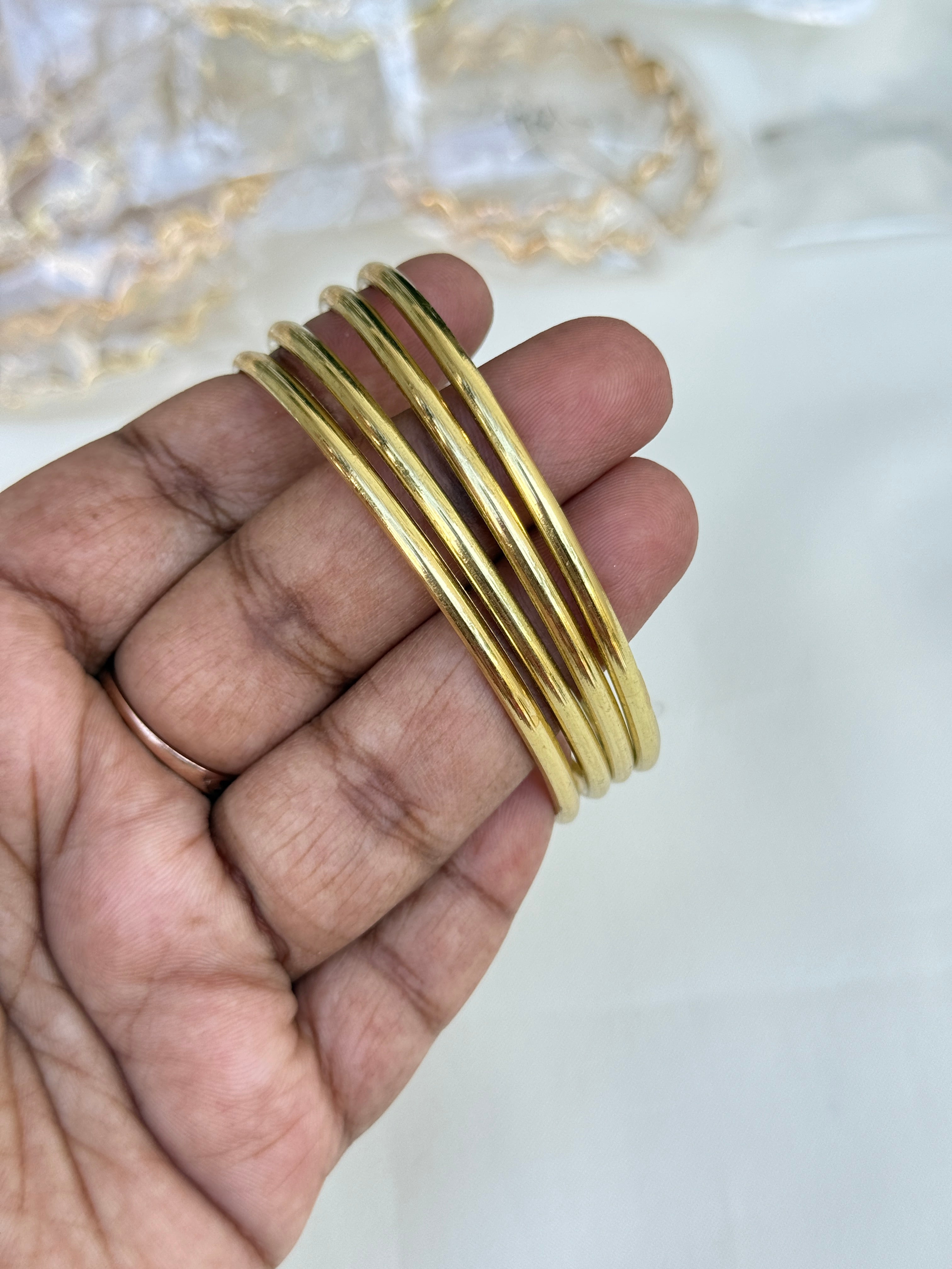 Ph163 plain panchaloham bangles