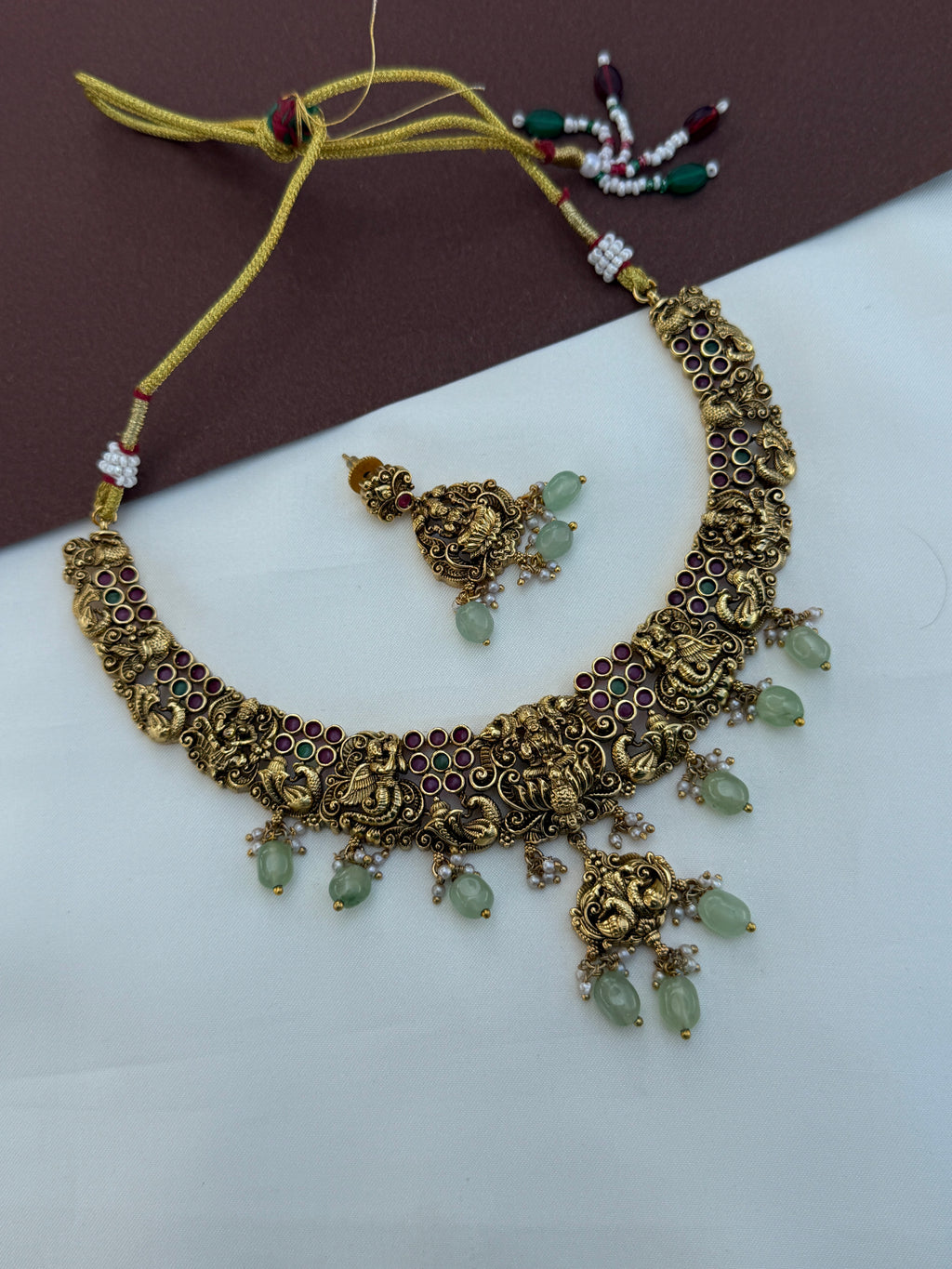 Ns735 Lakshmi devi neckset