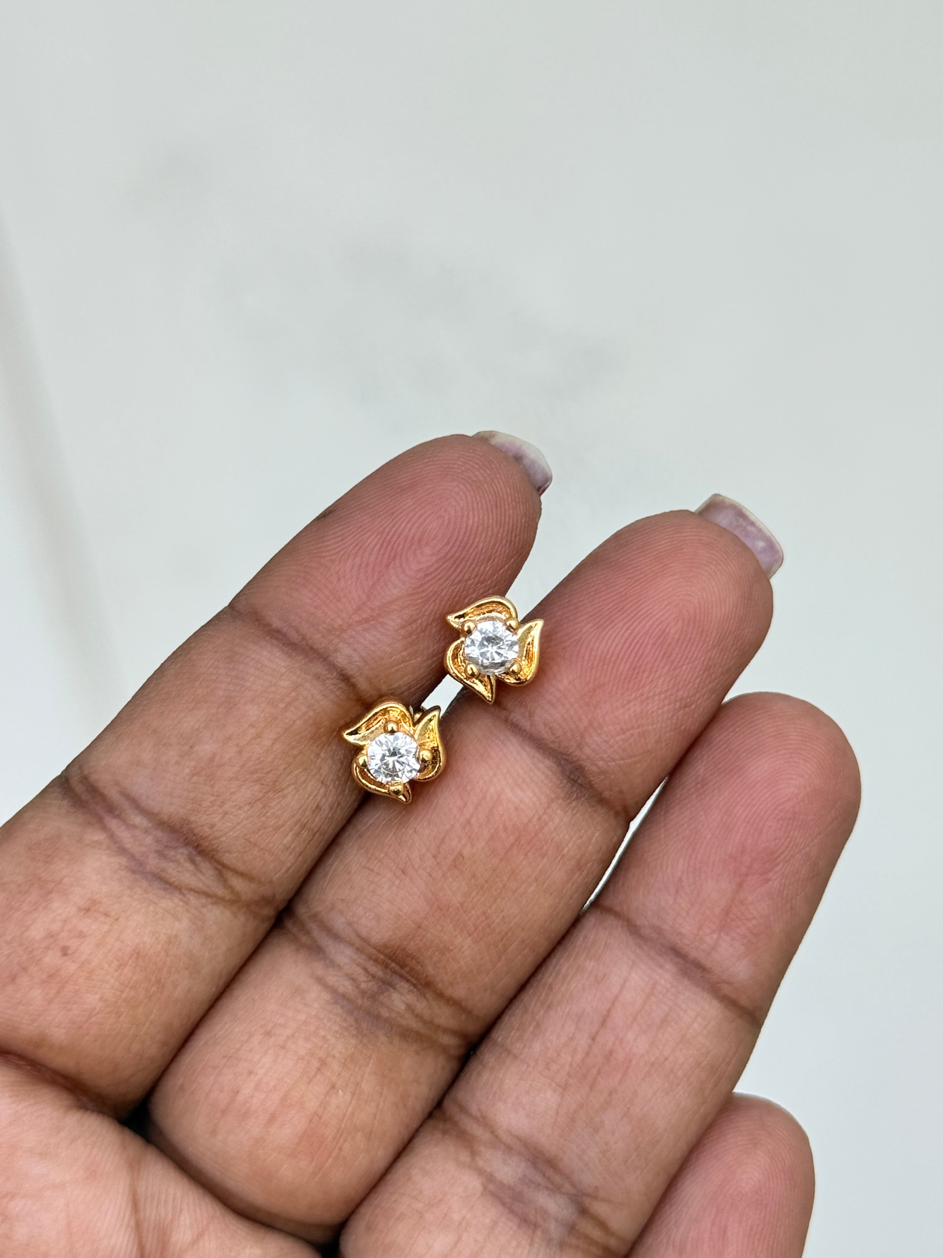 Ph410 panchaloham flower backscrew studs