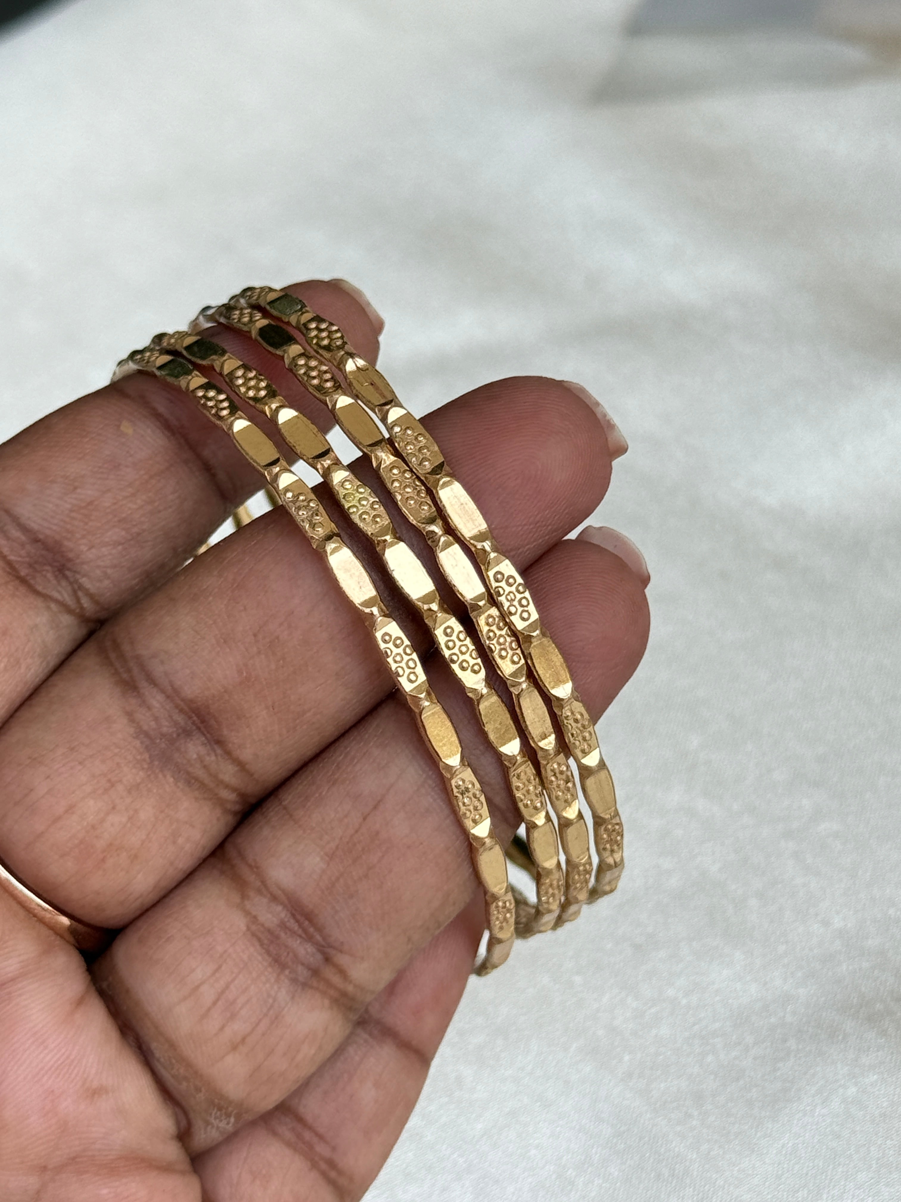Ph112 panchaloham plain bangles