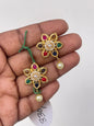 Multi stud pearl drop