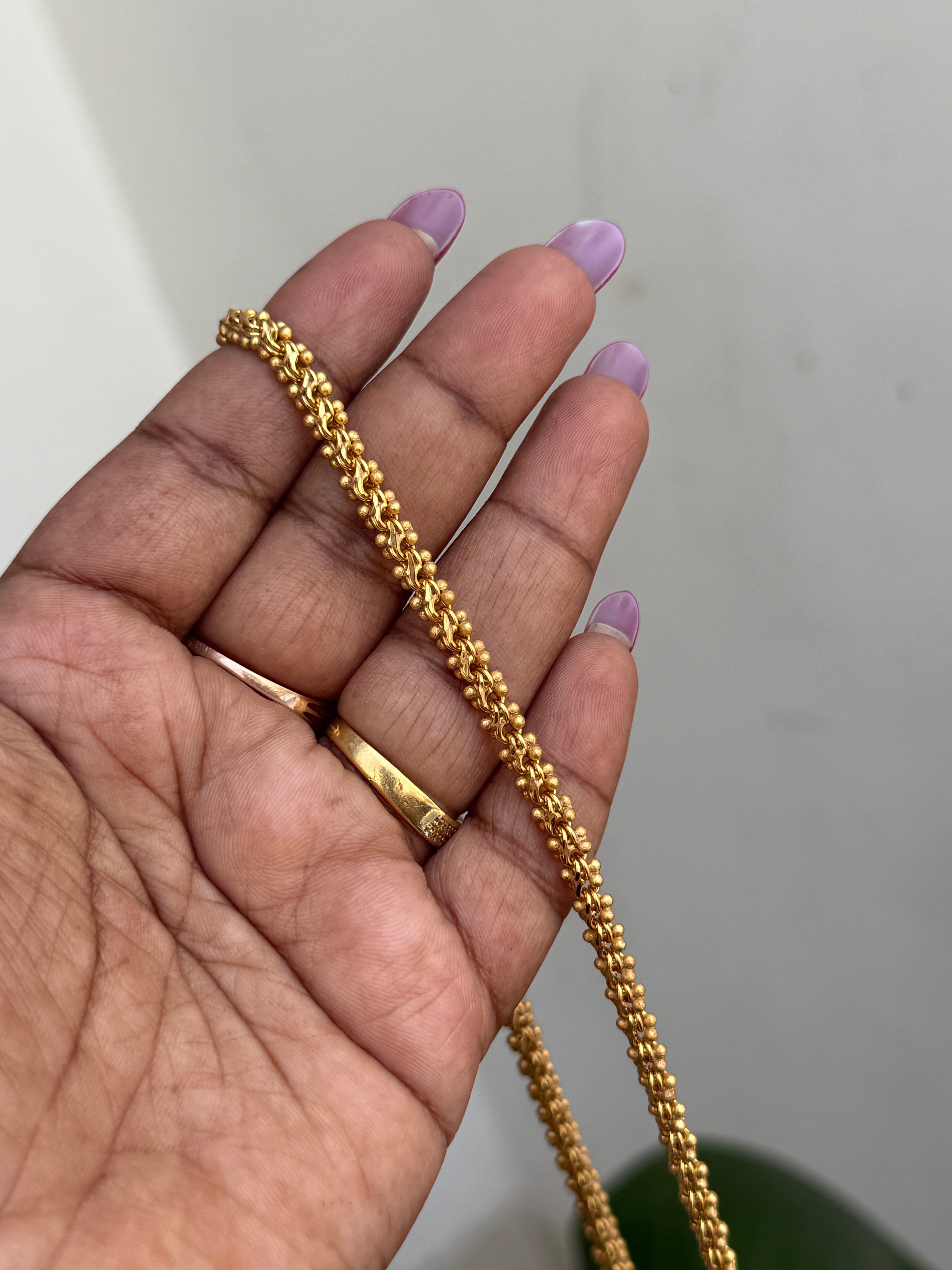 Ph380 panchaloham chain can be used for mens or mangalsutra 26inches