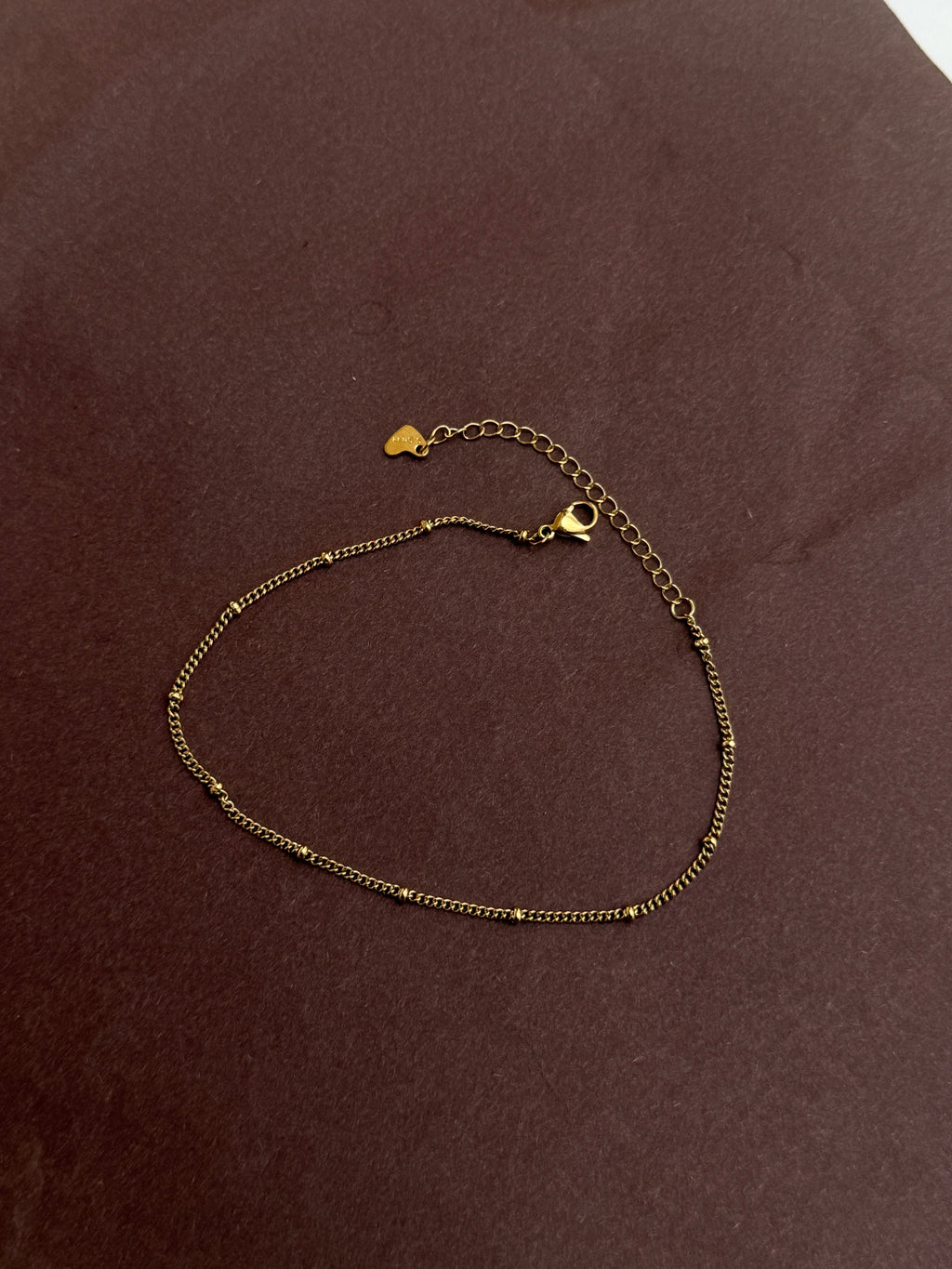 Ak130 anti tarnish plain anklets single piece 199 and for 398