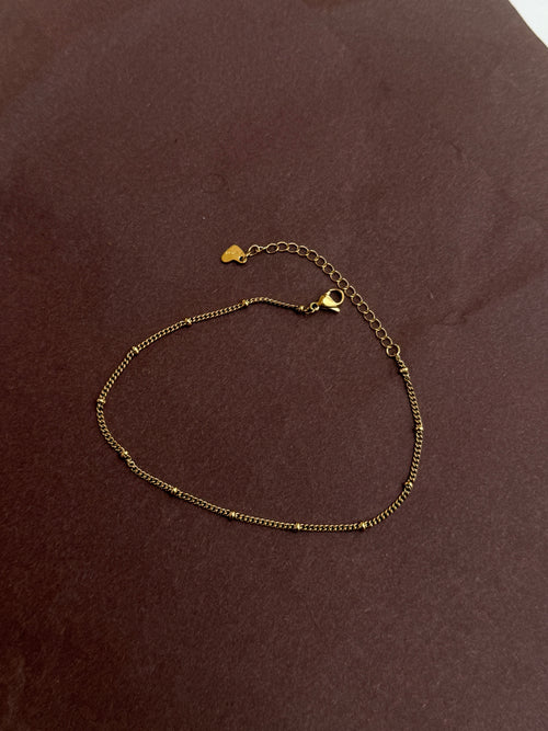 Ak130 anti tarnish plain anklets single piece 199 and for 398