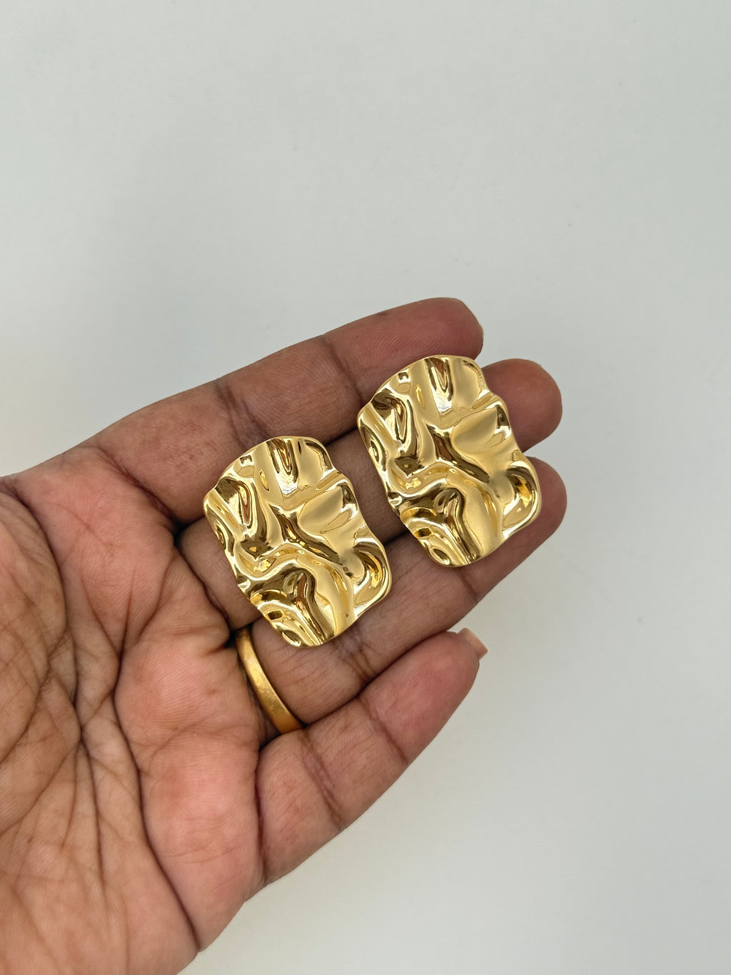 Er003 anti tarnish western earrings