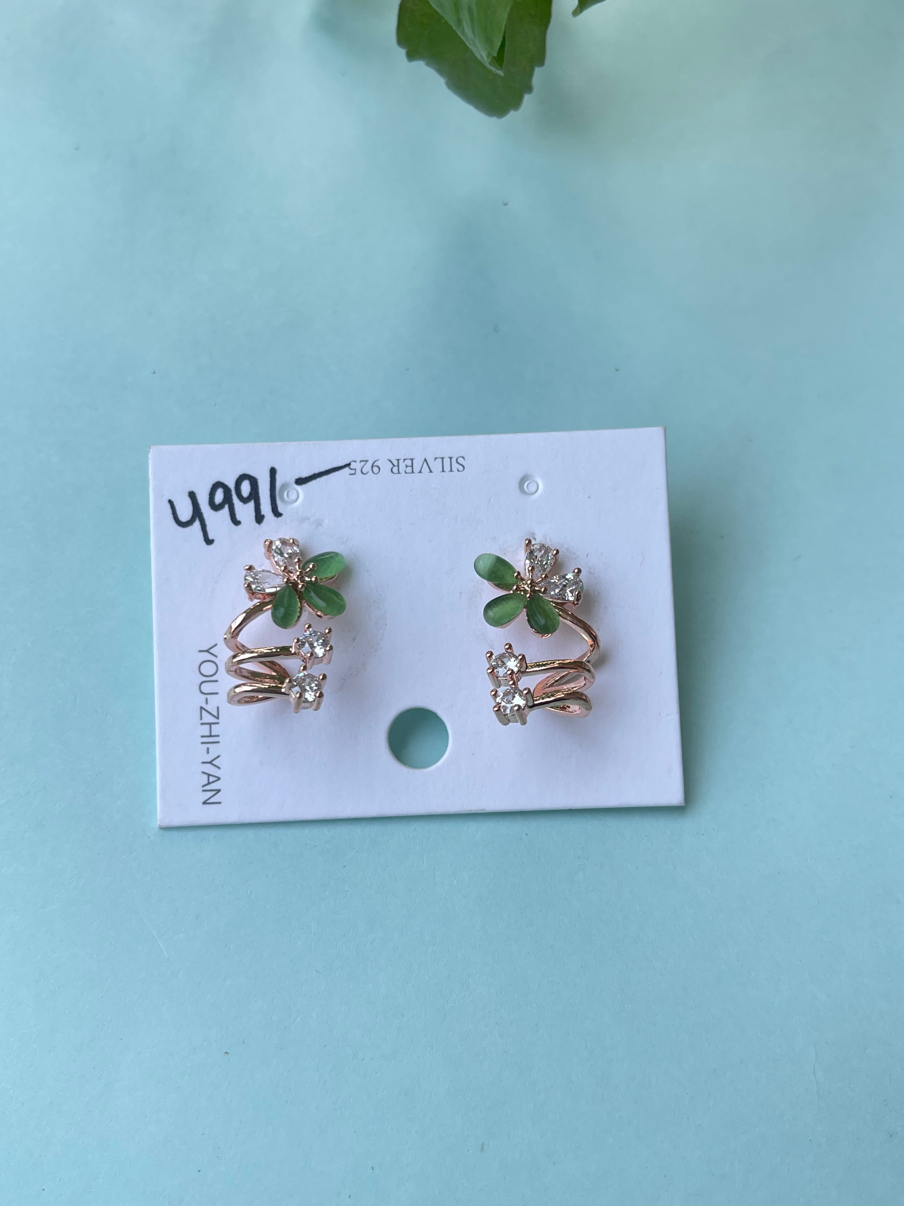 5 stone earrings earrings