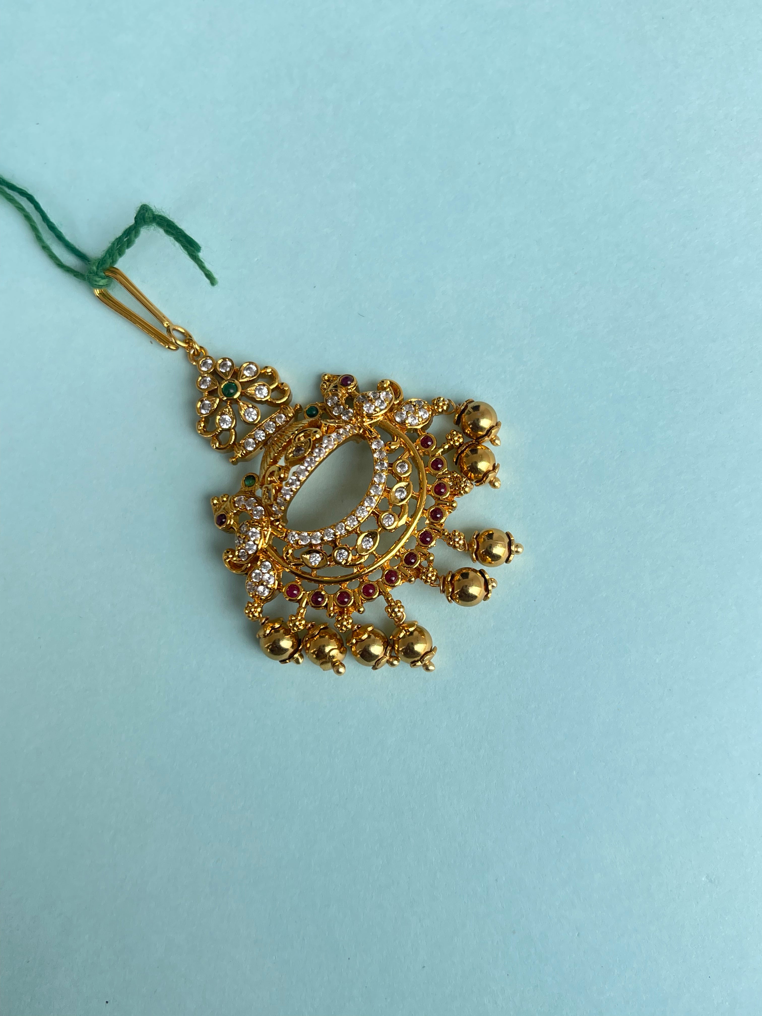 Chand mang tikka cz stone tk525