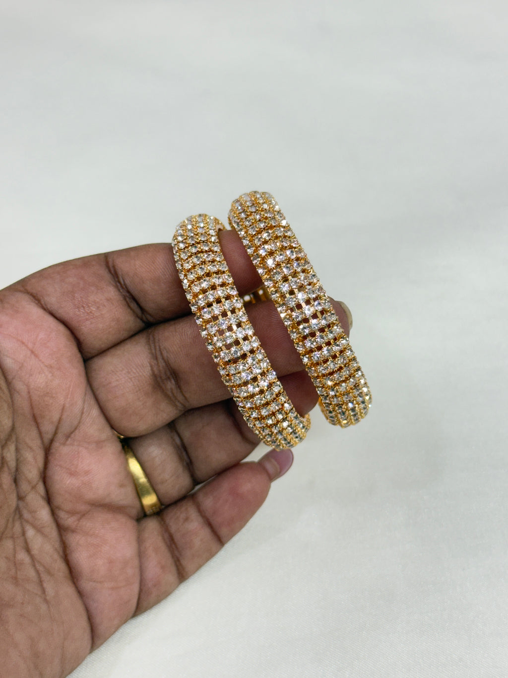 Kd054 diamond replica bangles