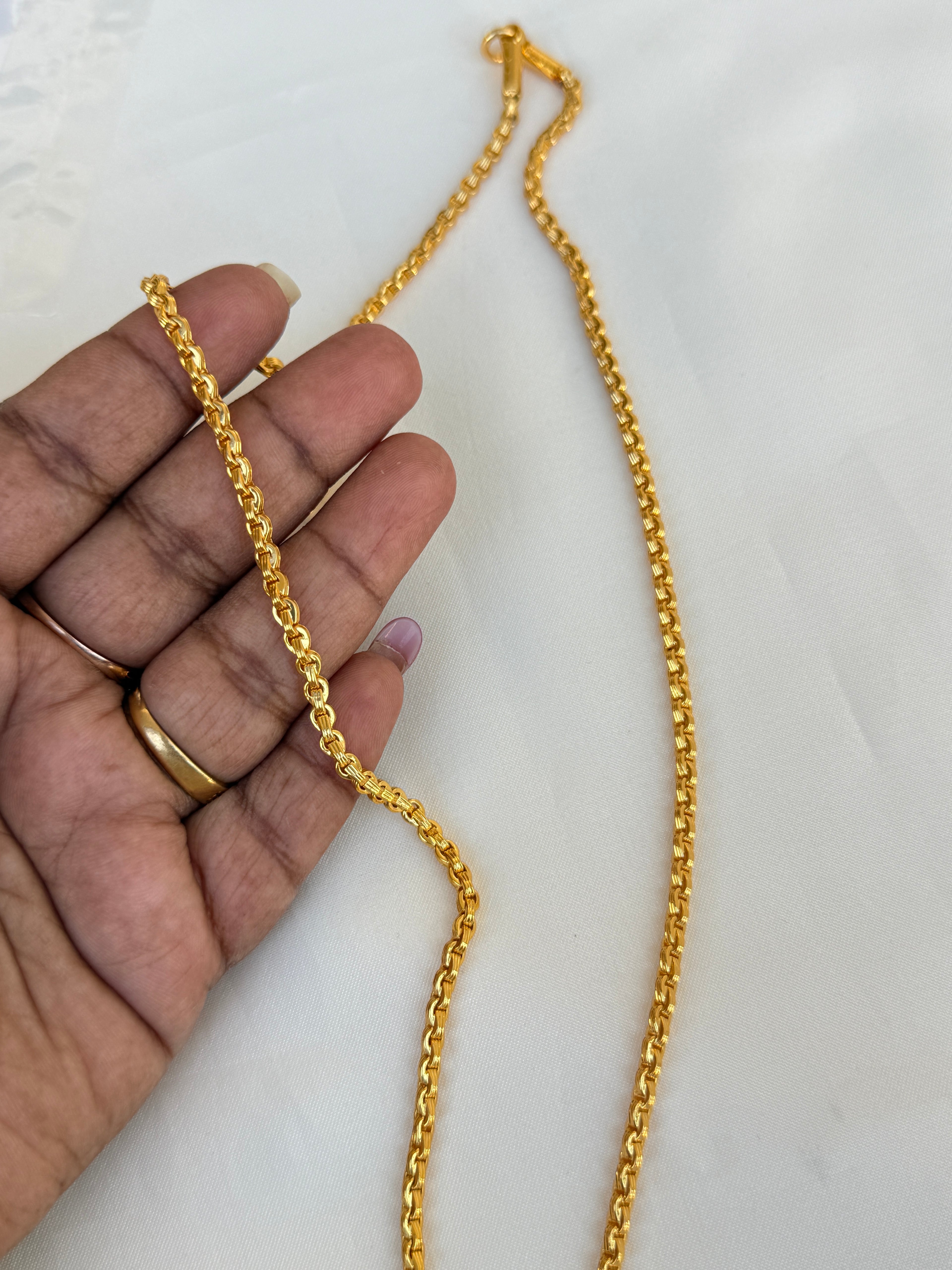 Tc007 24 inches panchaloham  mangalasuthra thali chain