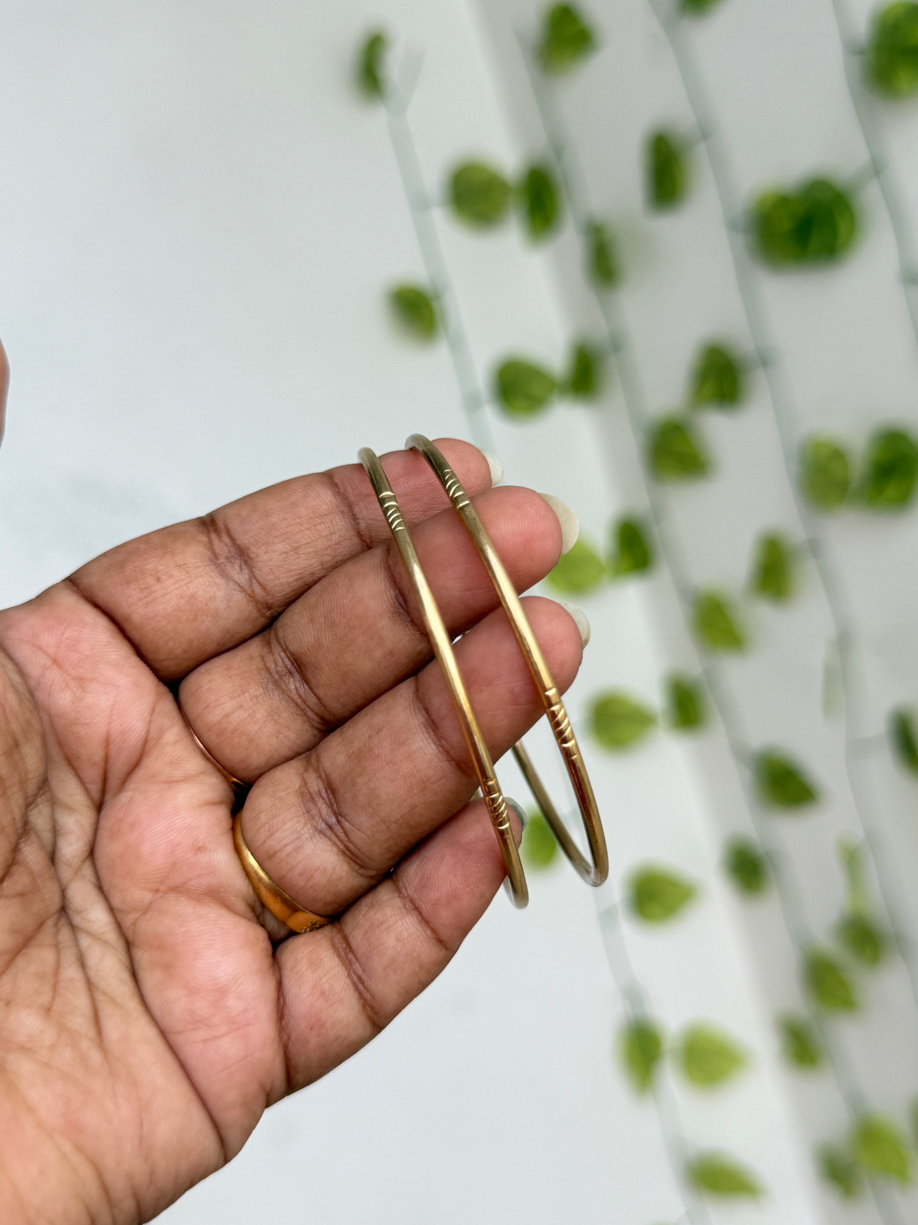 Ph617 Panchaloham unpolished daily wear bangles