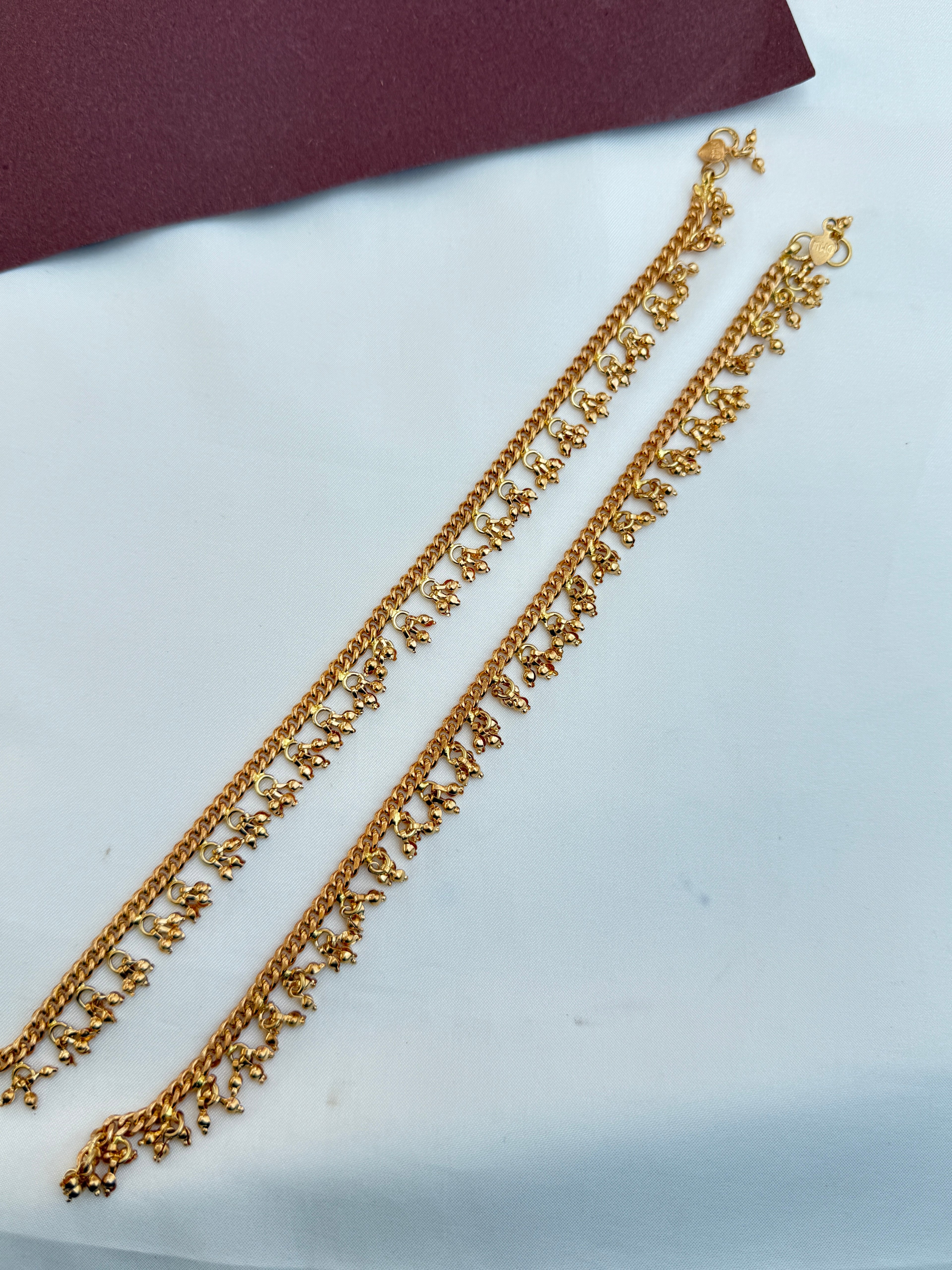 Ak122 panchaloham anklets
