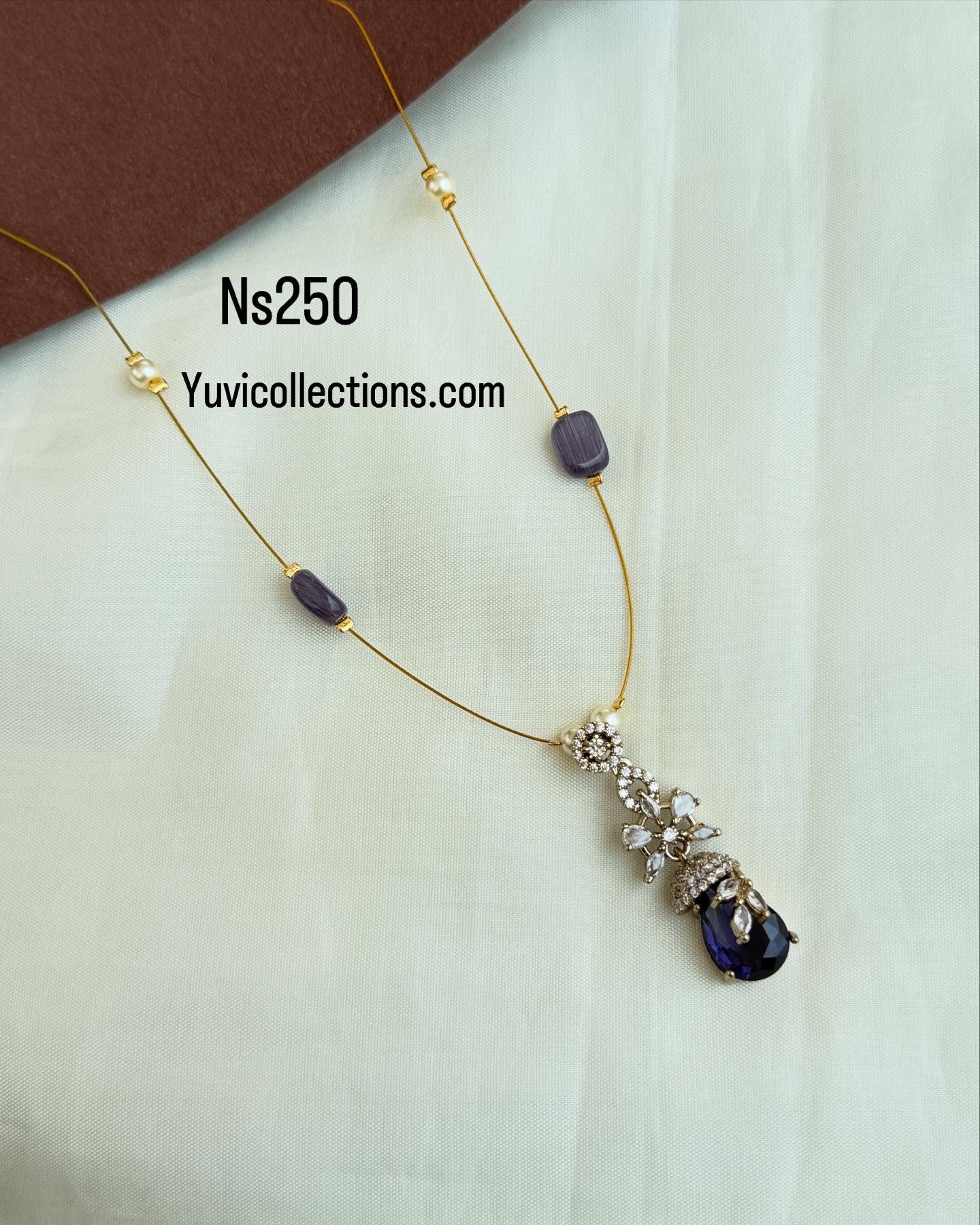 Ns250 western invisible chain in purple and pink
