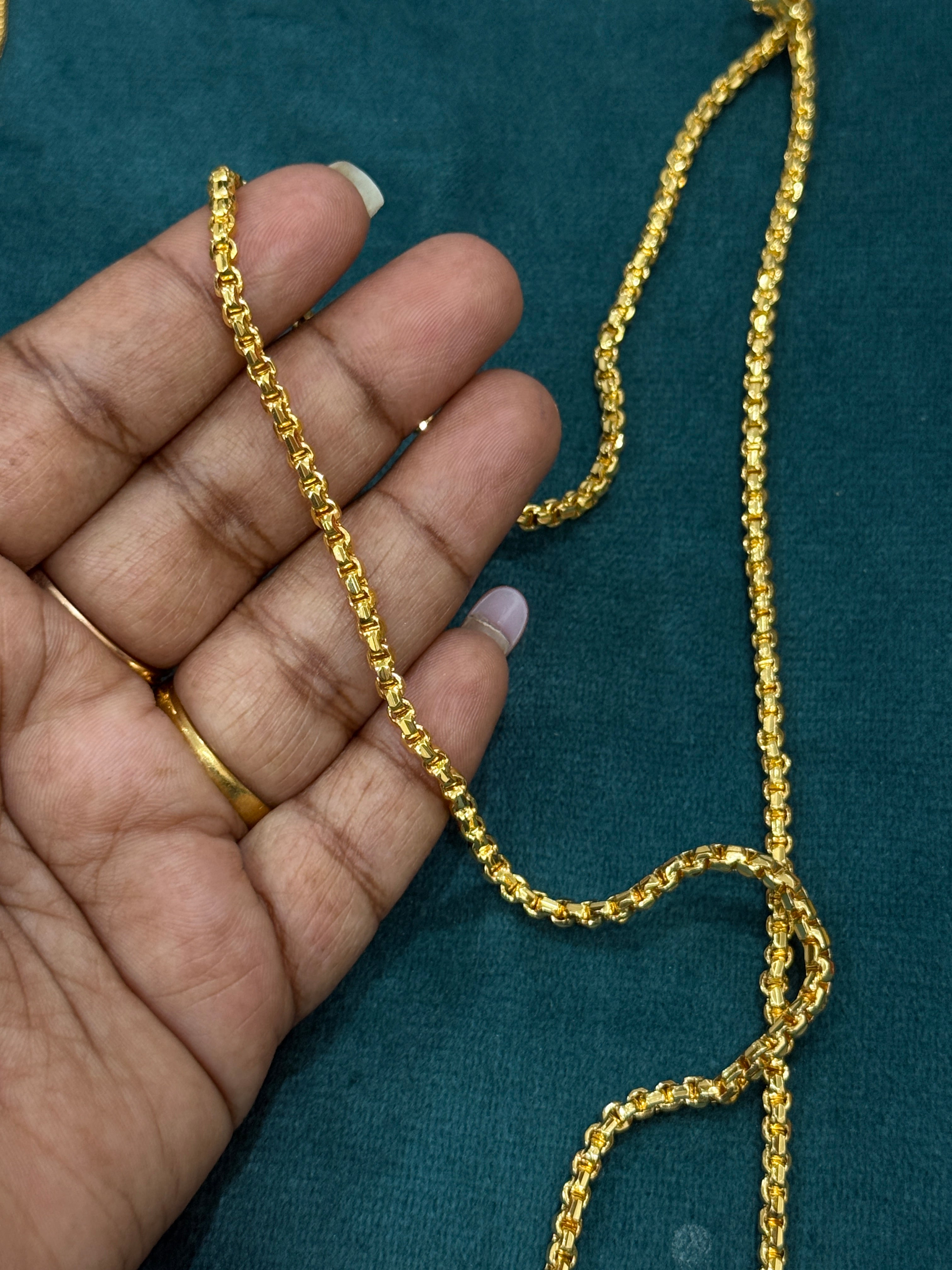 Tc006 24 inches panchaloham  mangalasuthra thali chain
