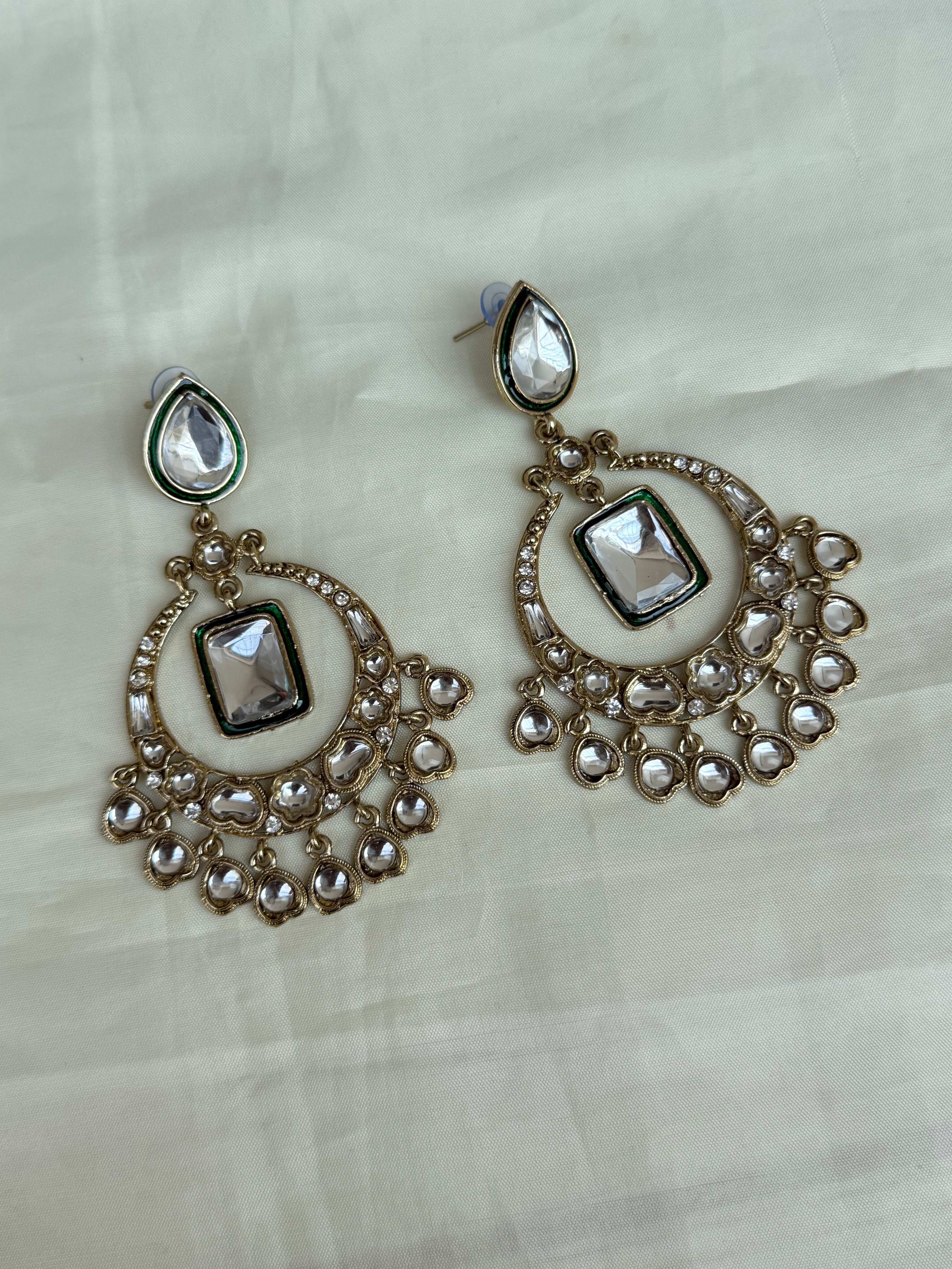 @aliaabhatt inspired Kundan jhumkas mn006