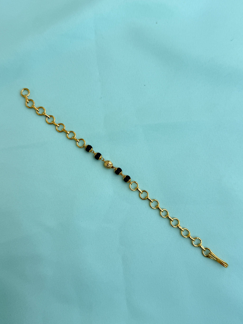 Bb539 panchaloham blackbeads bracelet for kids only one piece 399/-