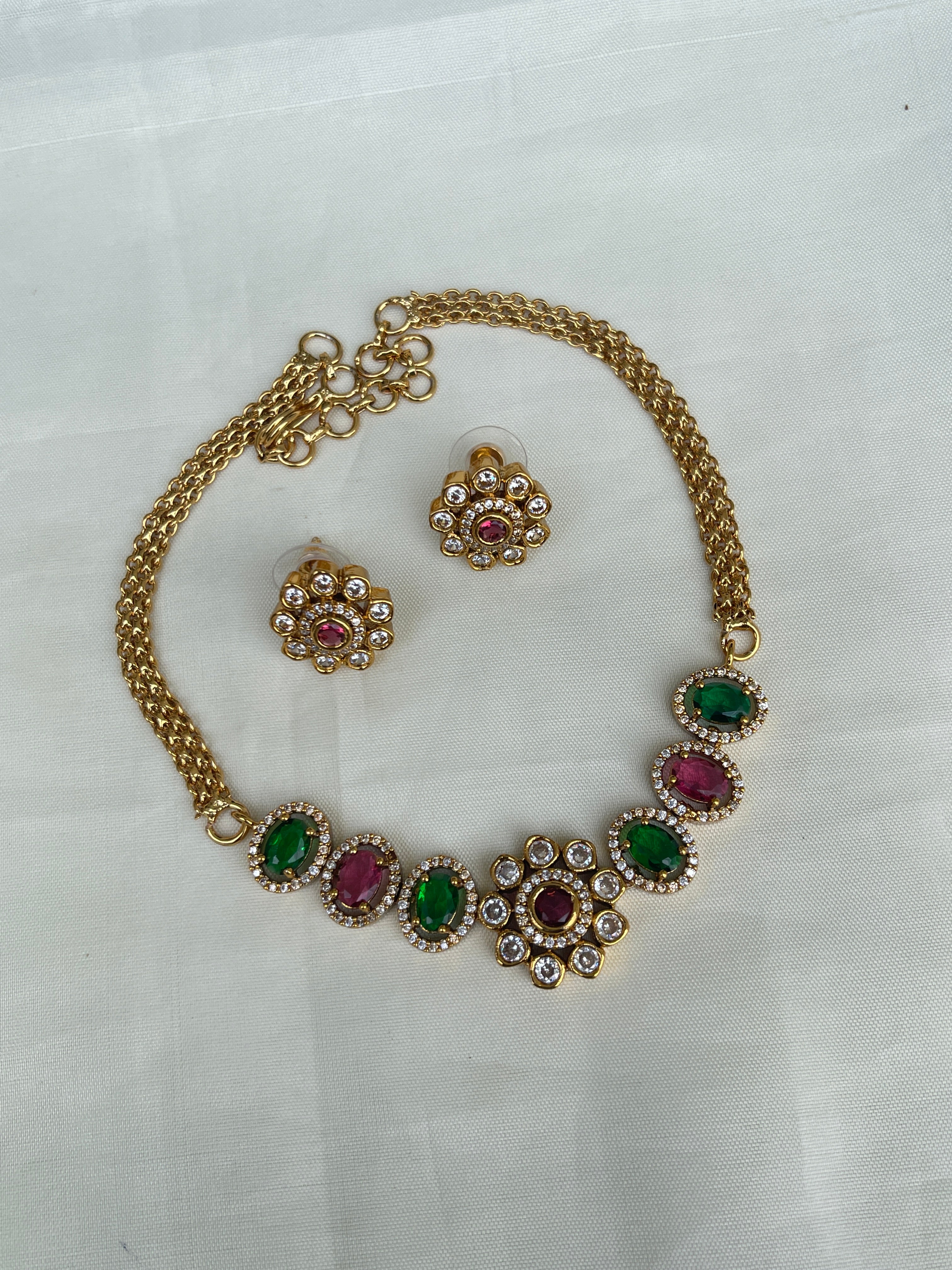 Multi choker /neckset suits for kids and adults..! Ch005