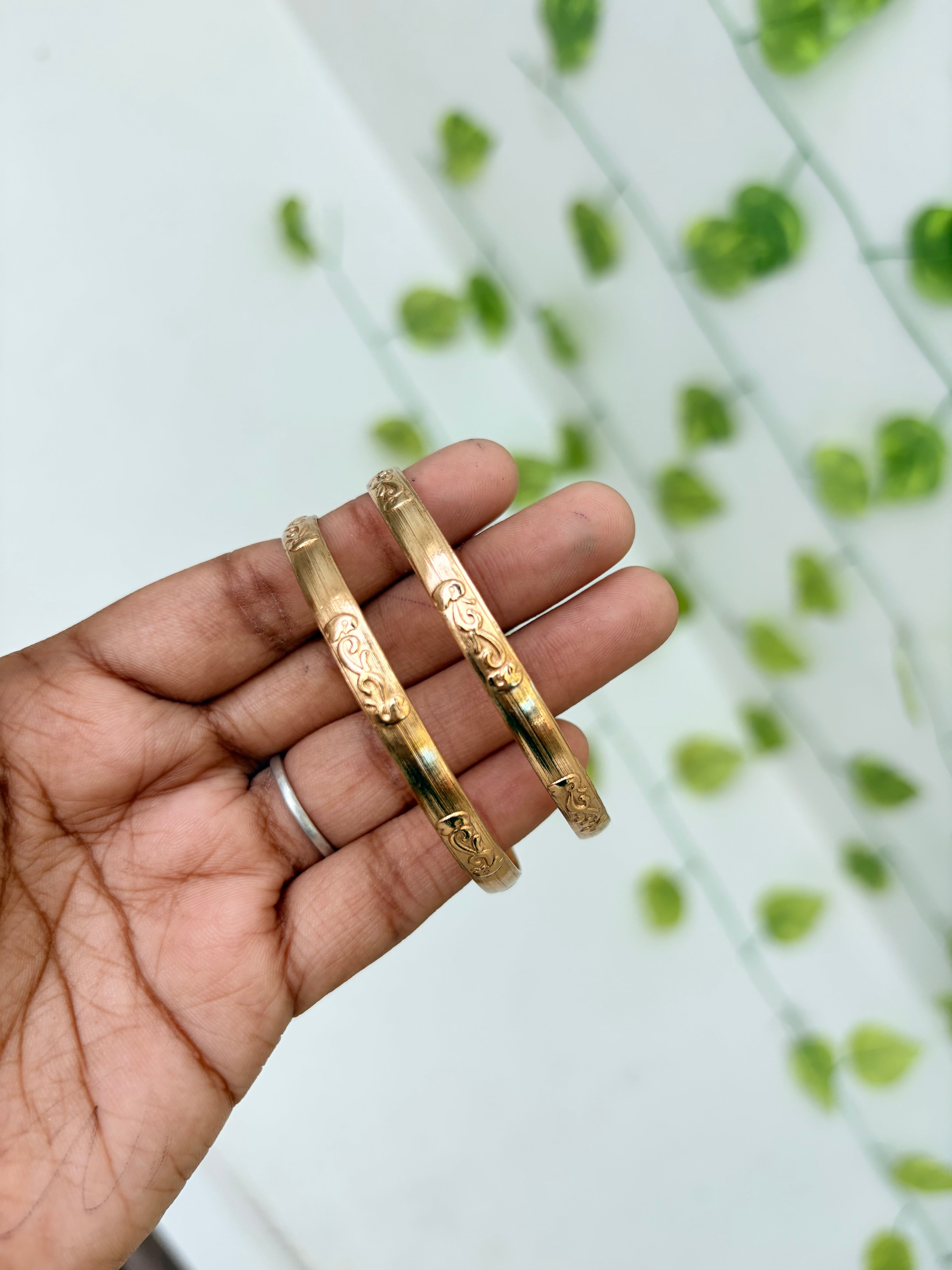 Panchaloham unpolished daily wear bangles ph633