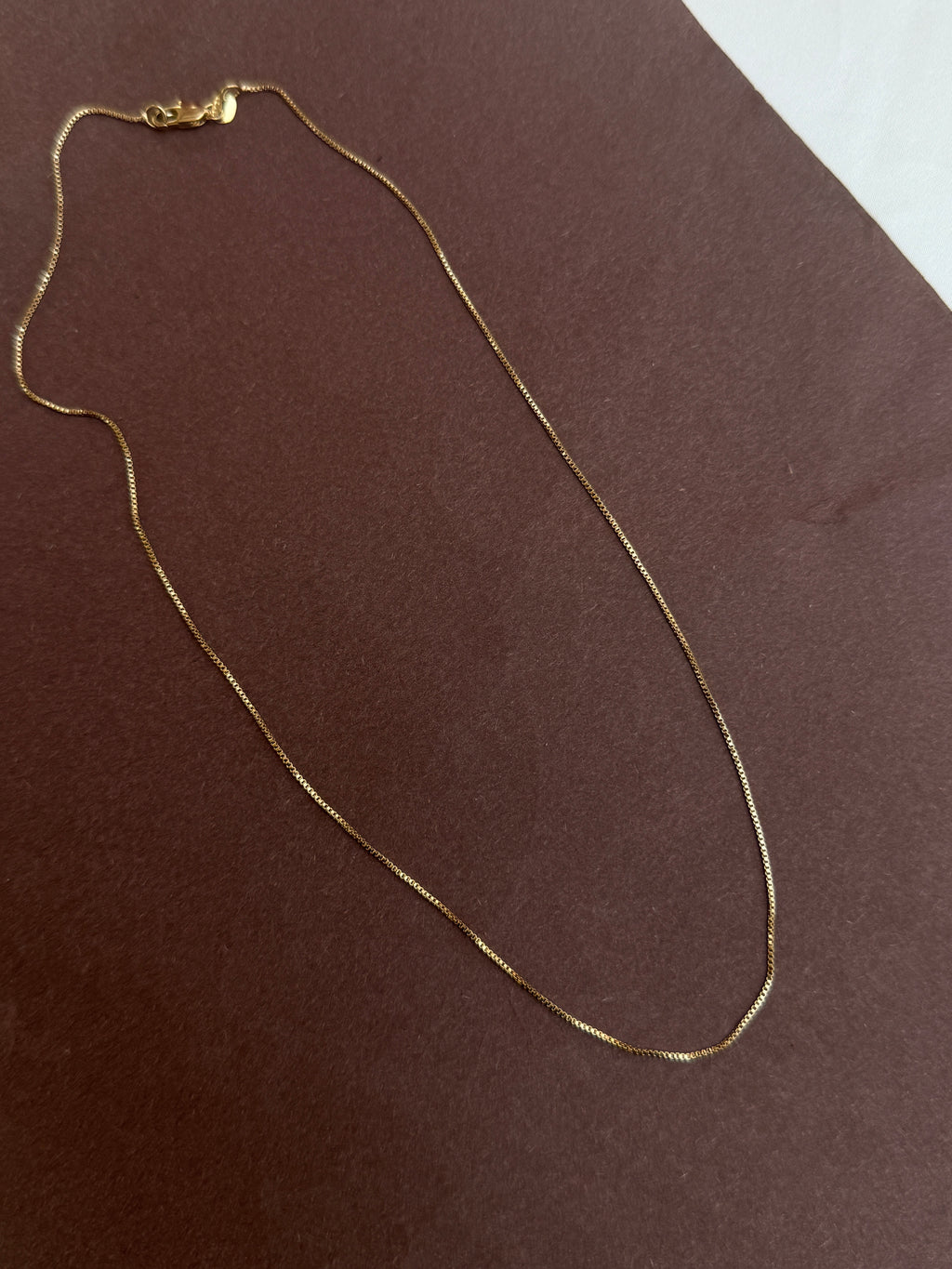 Dc021 anti tarnish daily wear plain chain 17 inches