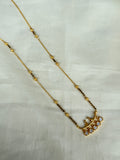 BB019 dual parrot 16inches Black Beads