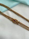 Ch5091 Lakshmidevi Chandraharam with 4 layers in 26 inches