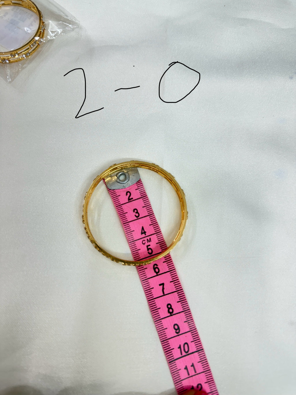 Kd010  kids micro gold bangles