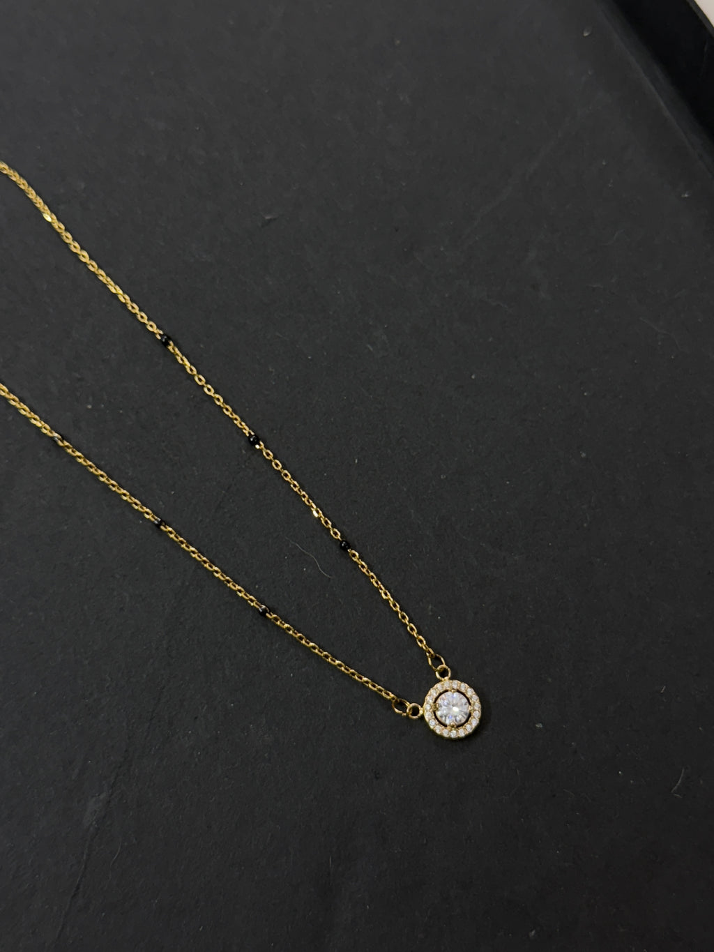 Bb035 circle Anti tarnish blackbeads