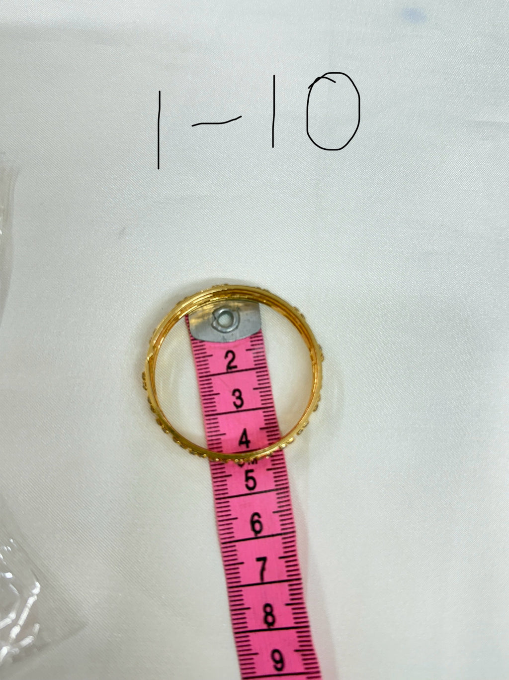 Kd010  kids micro gold bangles