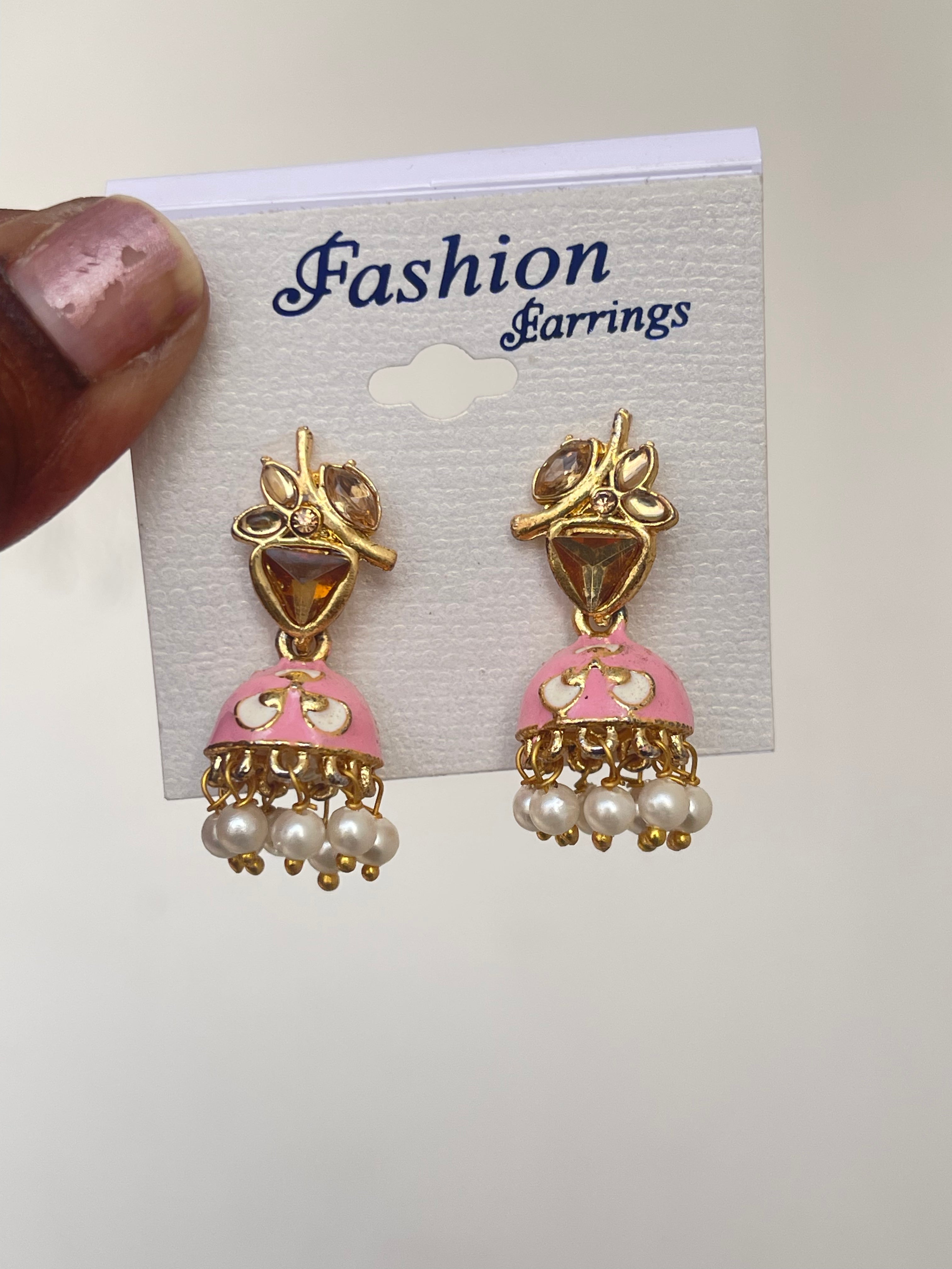 Small size Meenakari Earrings