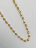 Single line pearl chain