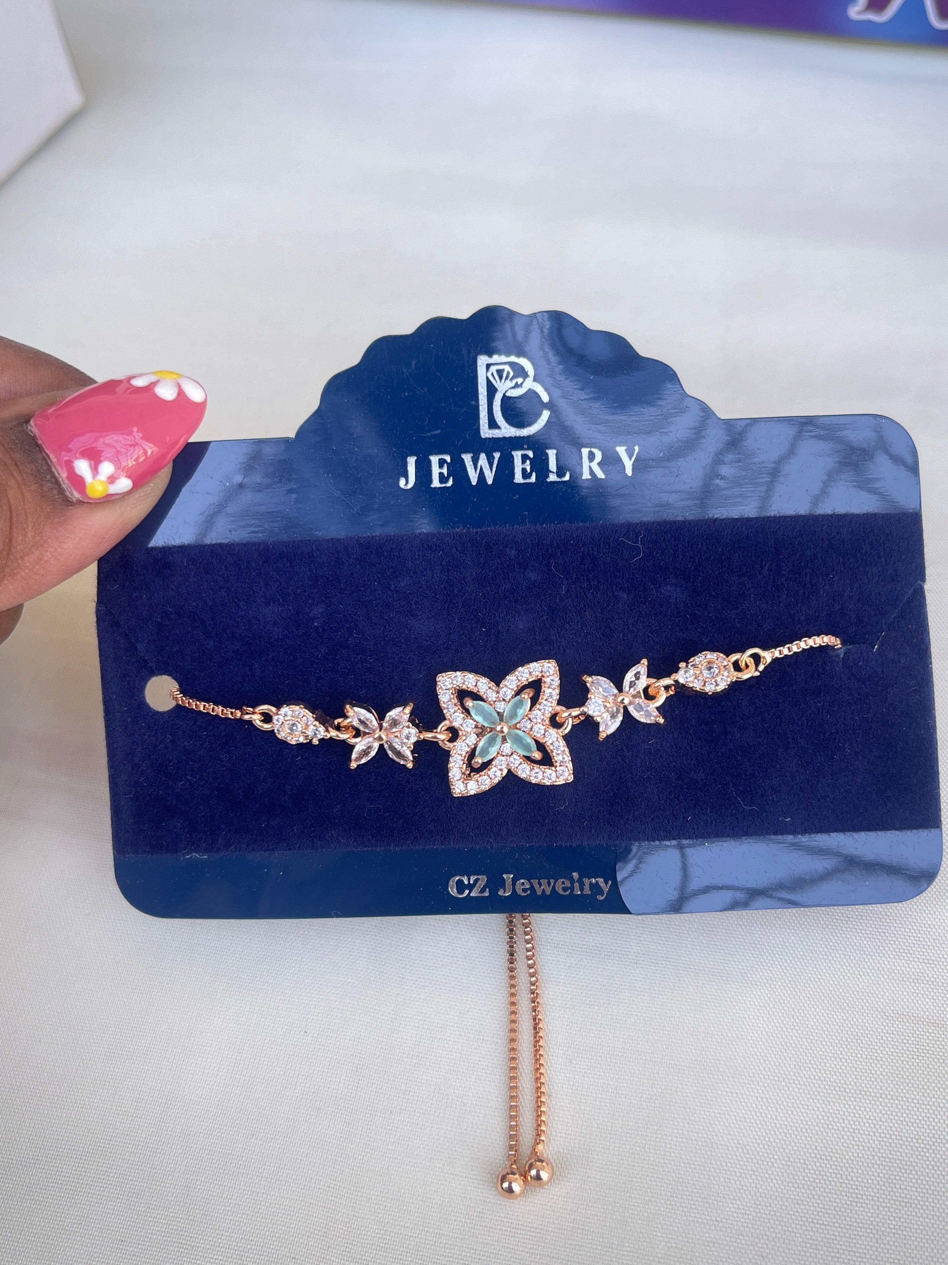 Green Adjustable bracelet br514