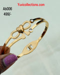 AB006 bow openable Anti tarnish bracelet