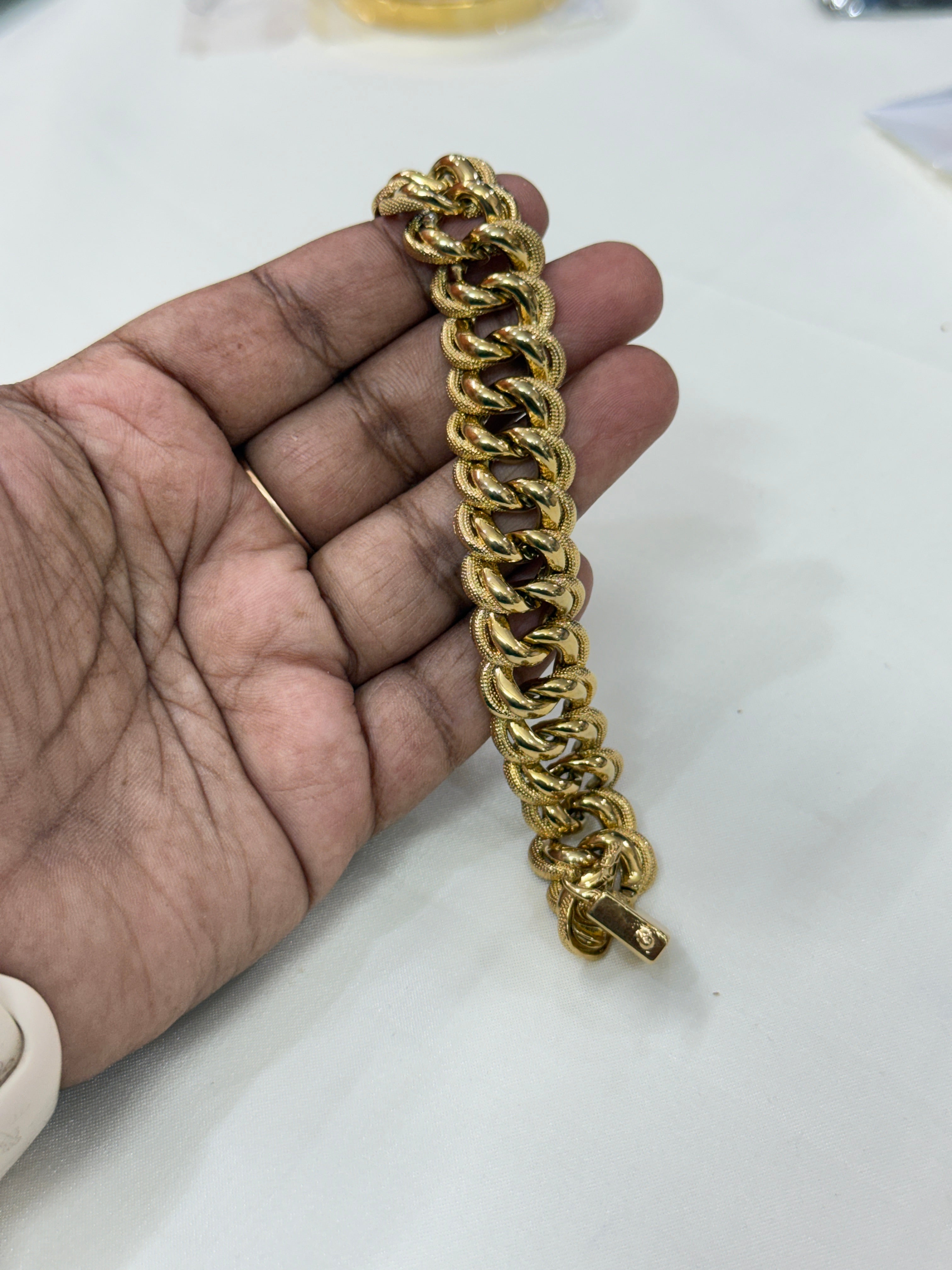 Mn006 mens anti tarnish bracelet