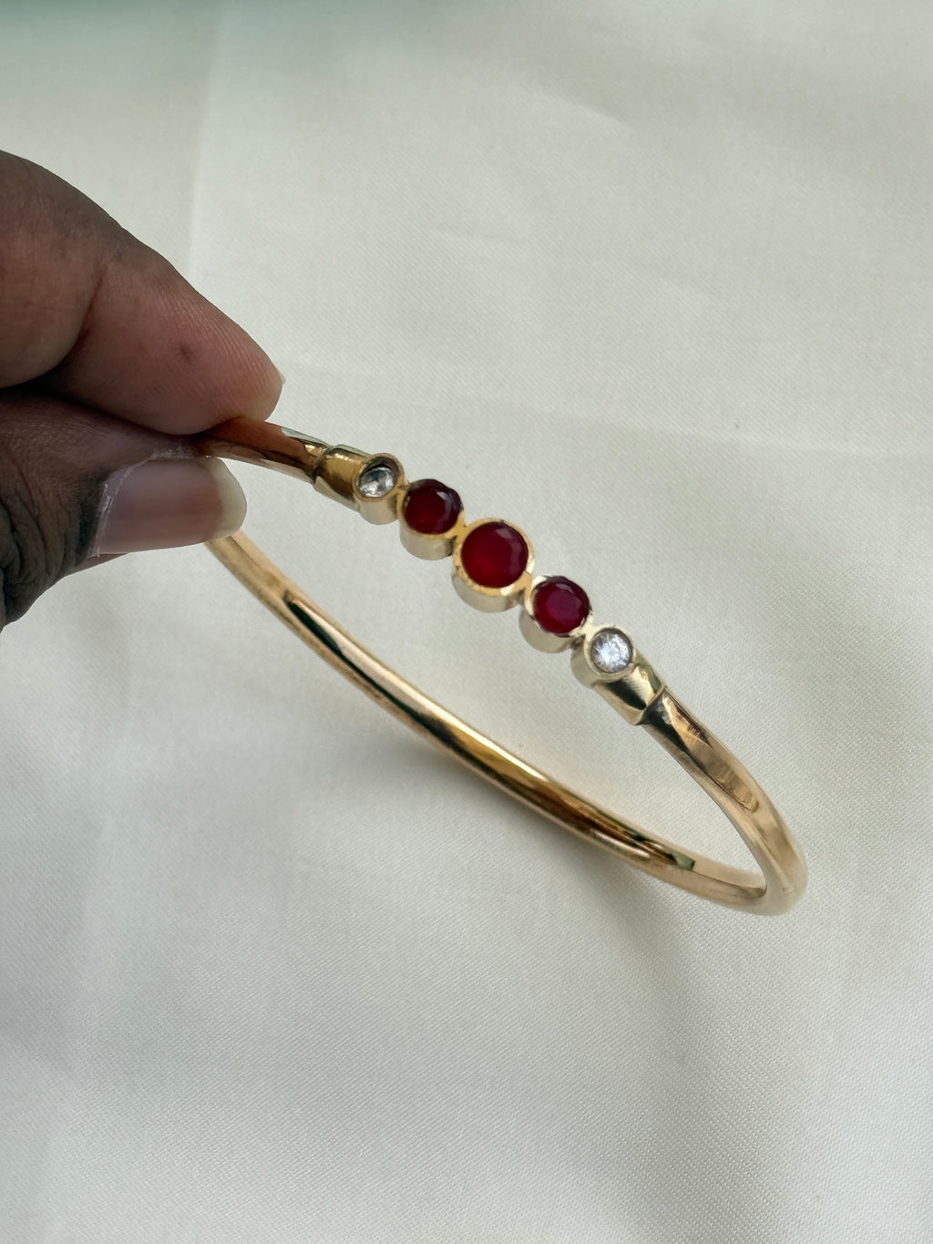 Br547 panchaloham polished kada 2.6 size