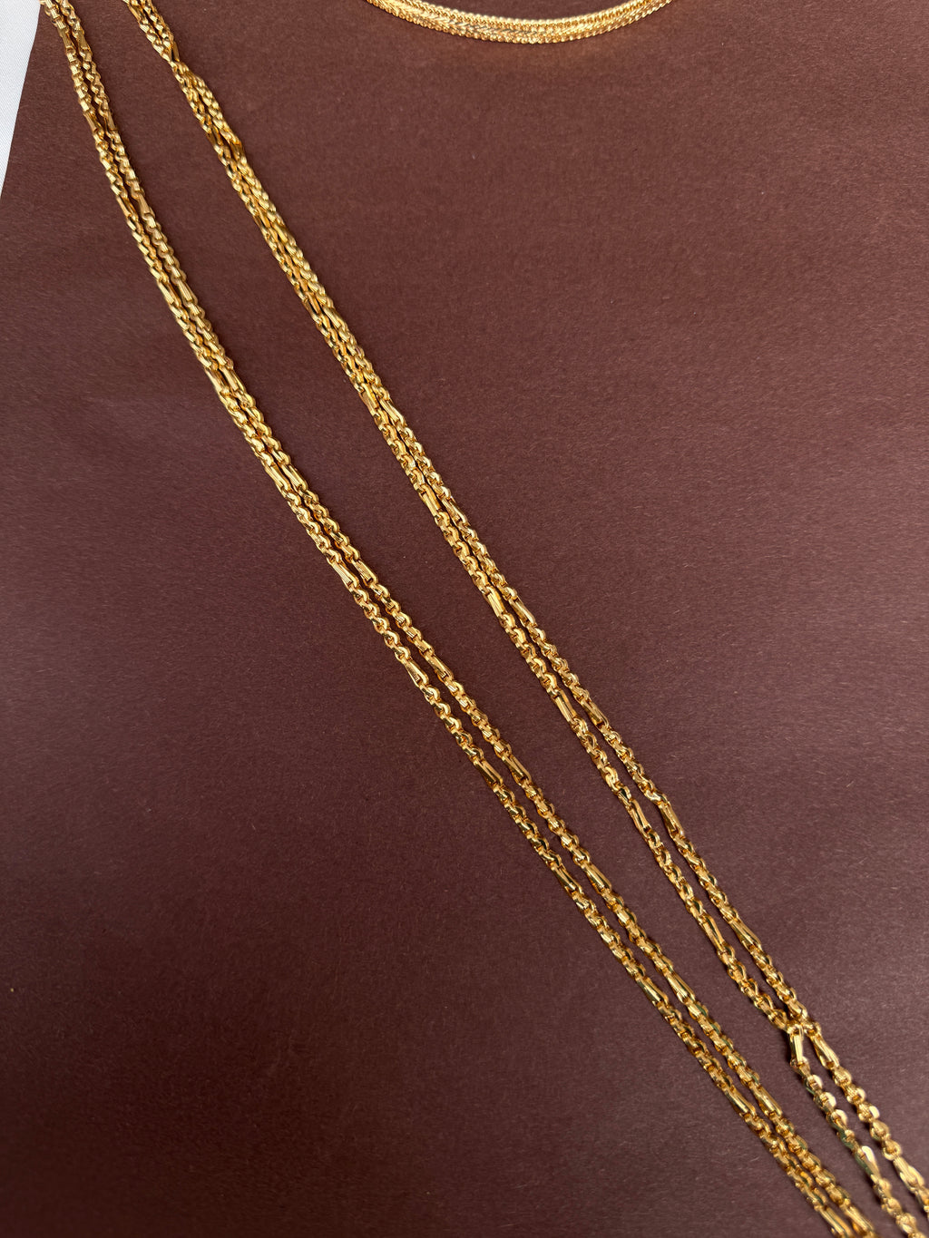 Ph275 30 inches 2 layers panchaloham thali chain