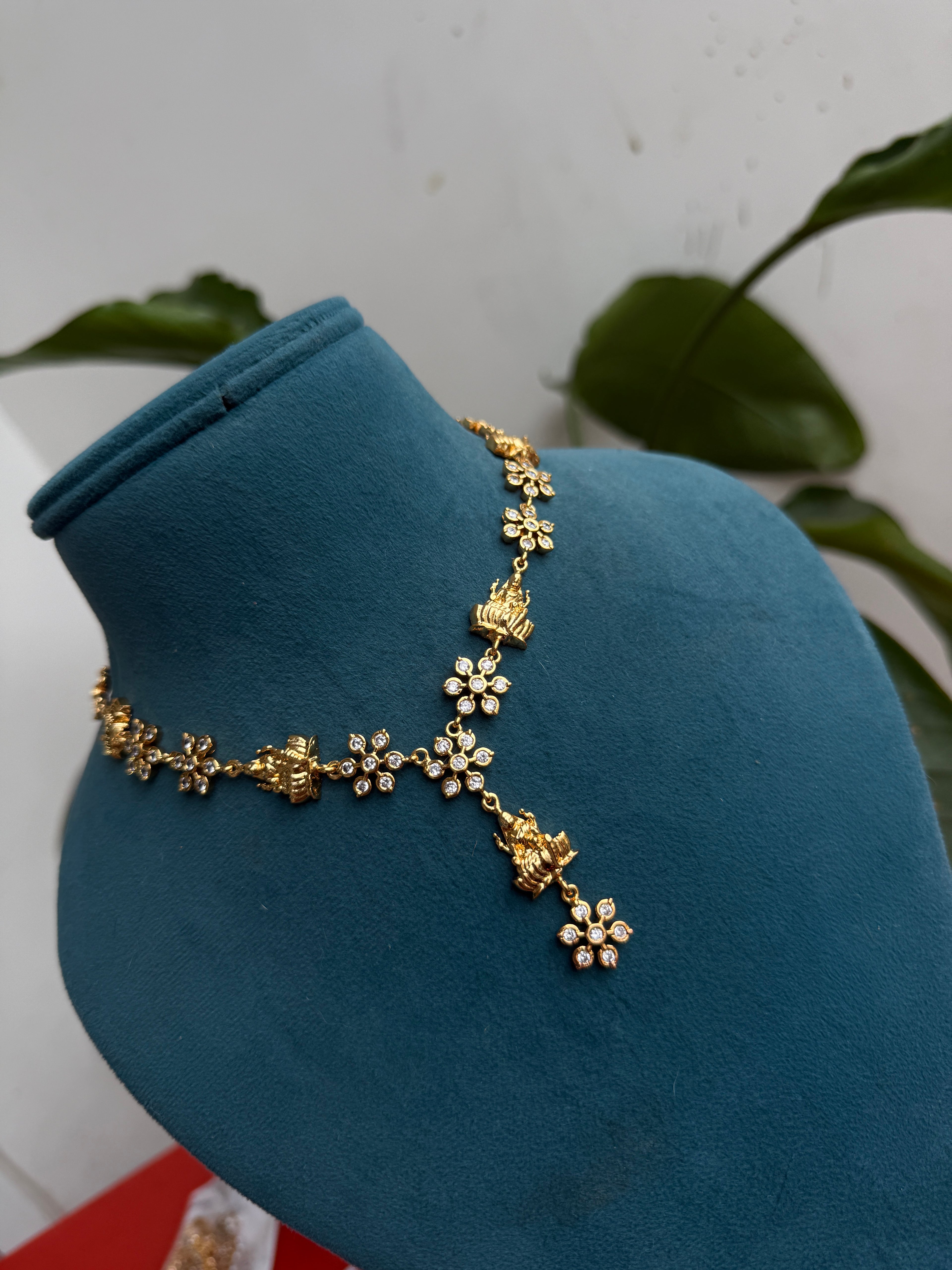 Ph071 panchaloham lakshmi devi neckset