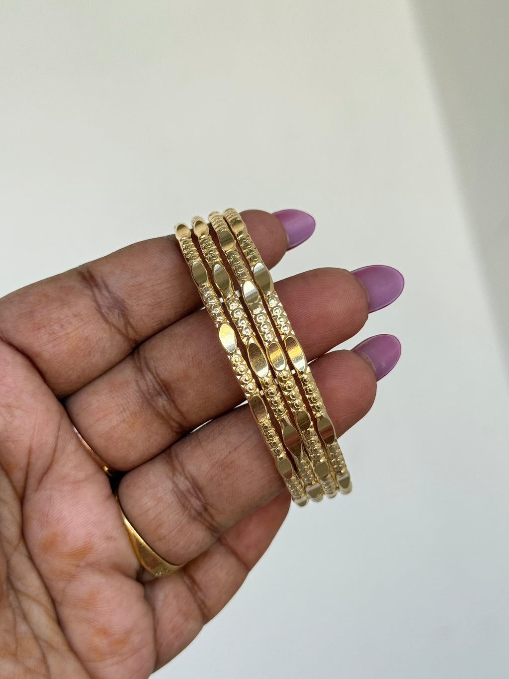 Ph361panchaloham unpolished daily wear bangles