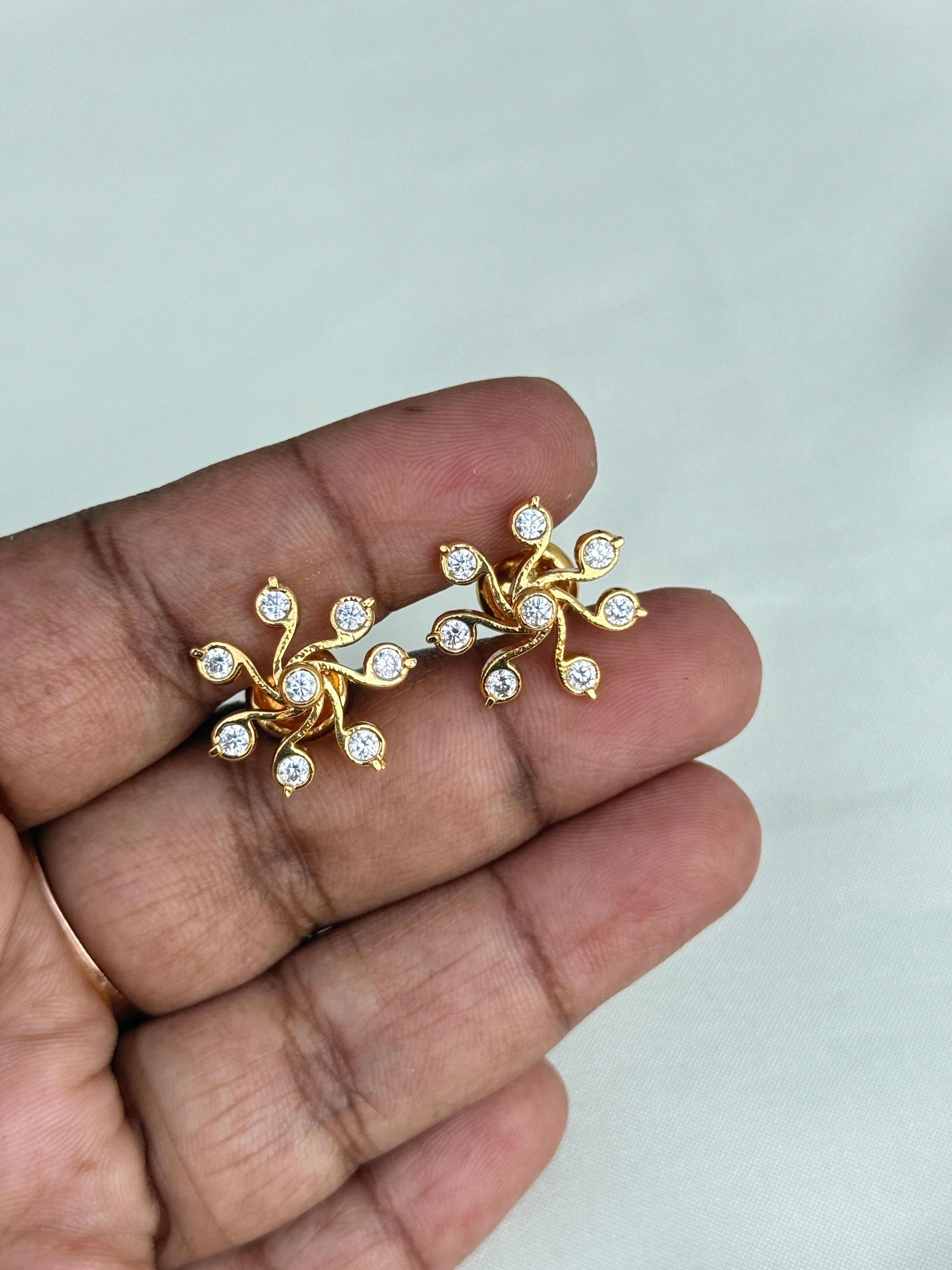 Ph149 panchaloham flower studs