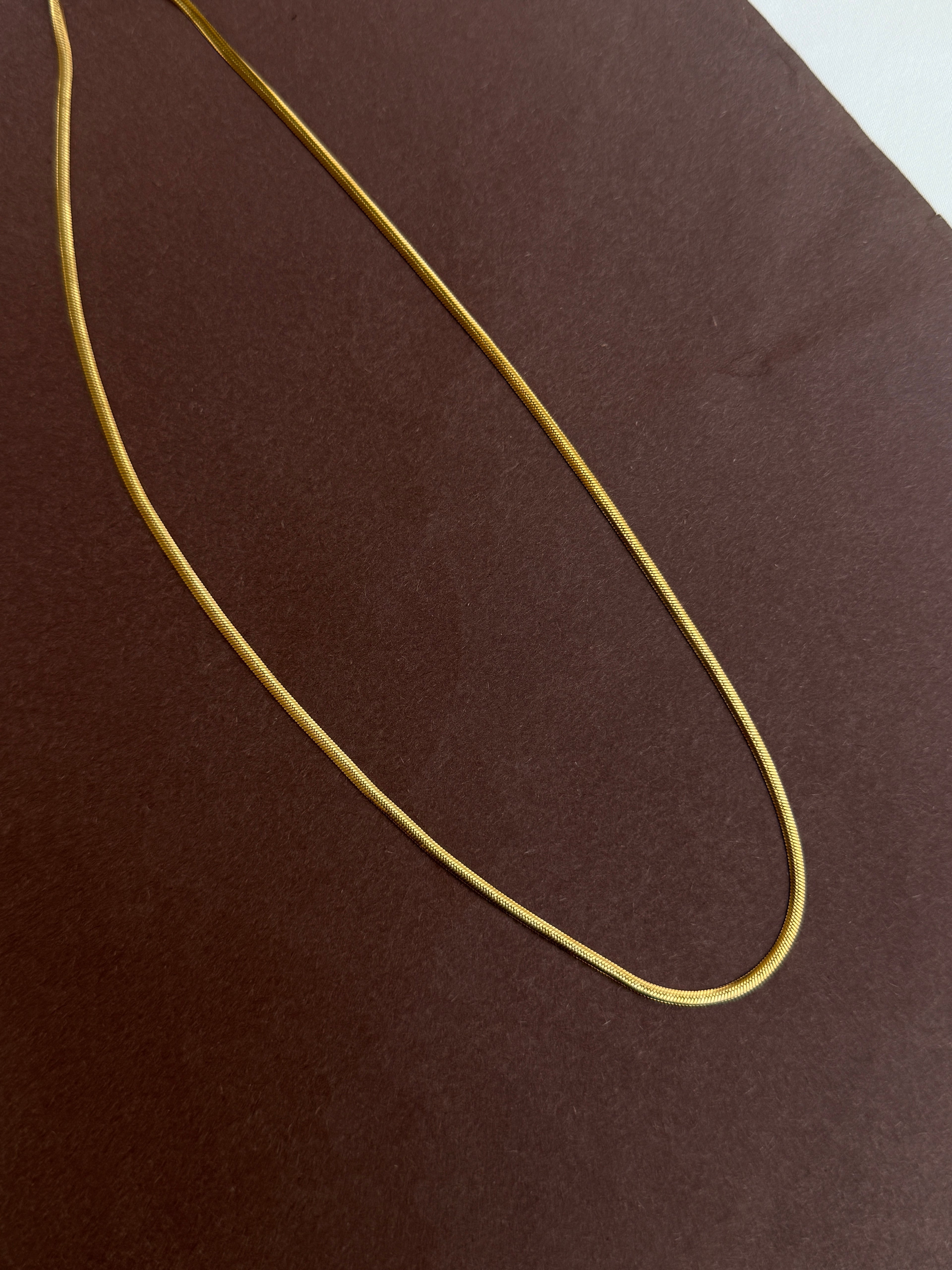 Dc019 anti tarnish daily wear  chain 16 inches