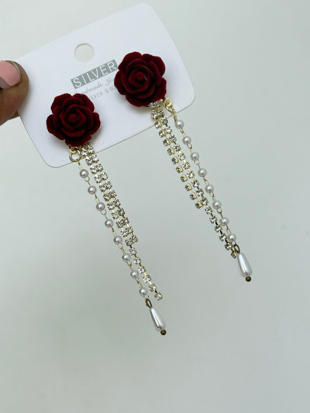 We504 rose tassels