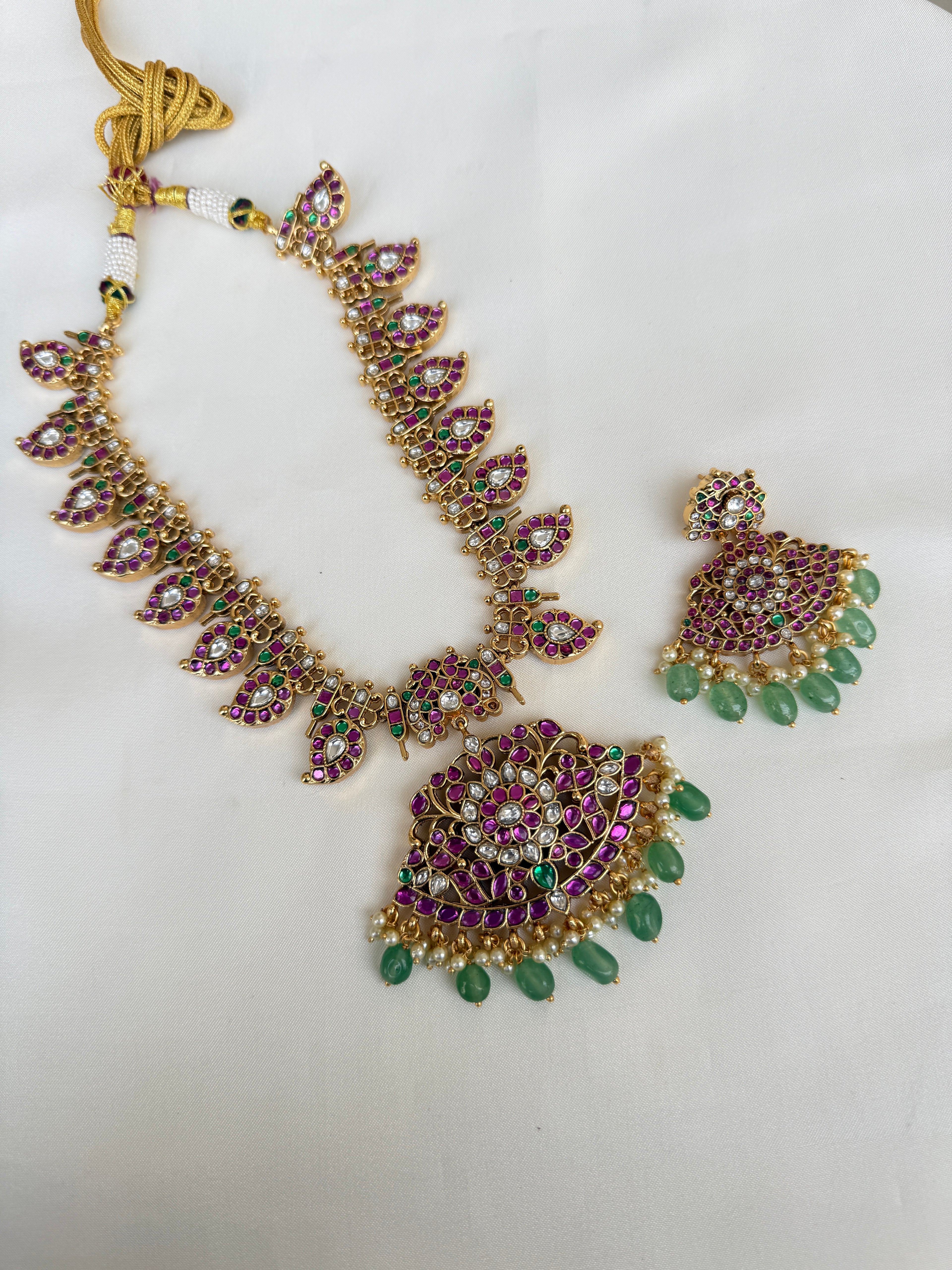 Mh002 reversible mango short neckset