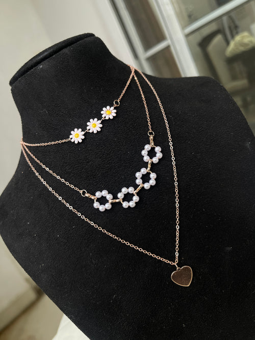 3 layers sunflower Western chain