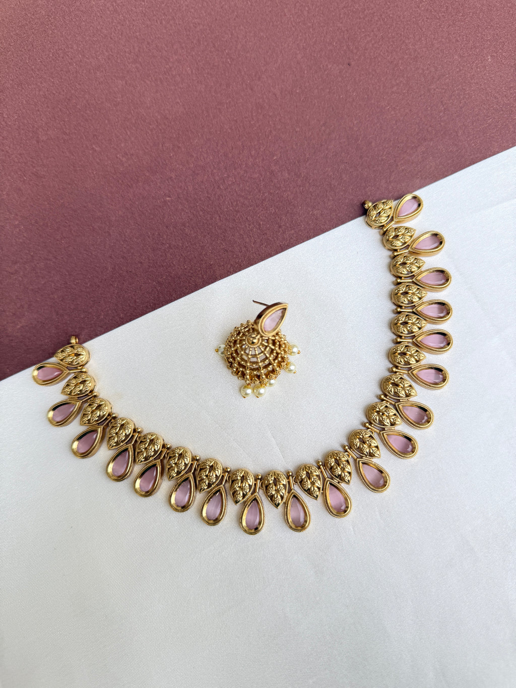 Ns392 flower neckset