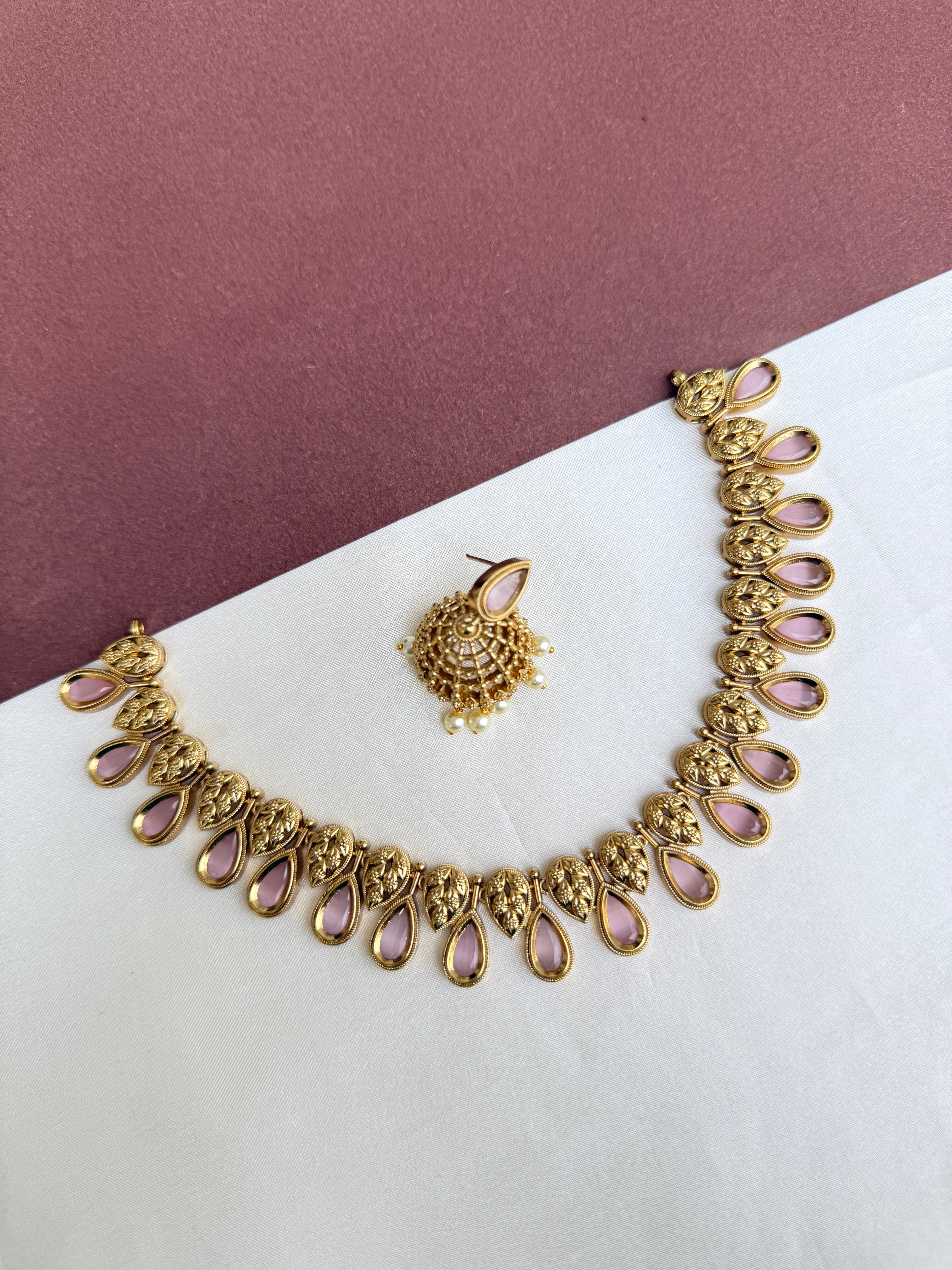 Ns392 flower neckset